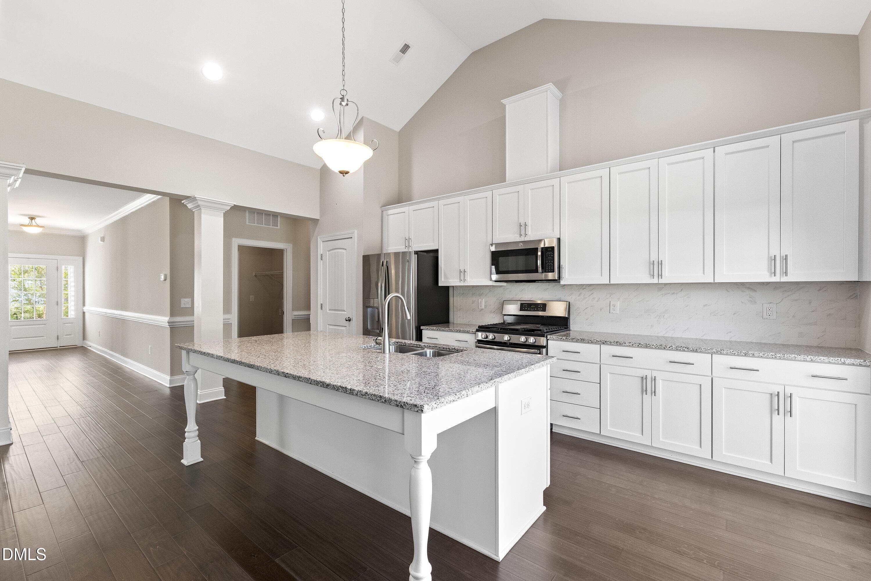 White Shaker Cabinets - 3912 Freemark Lane, Fuquay Varina, NC 27526