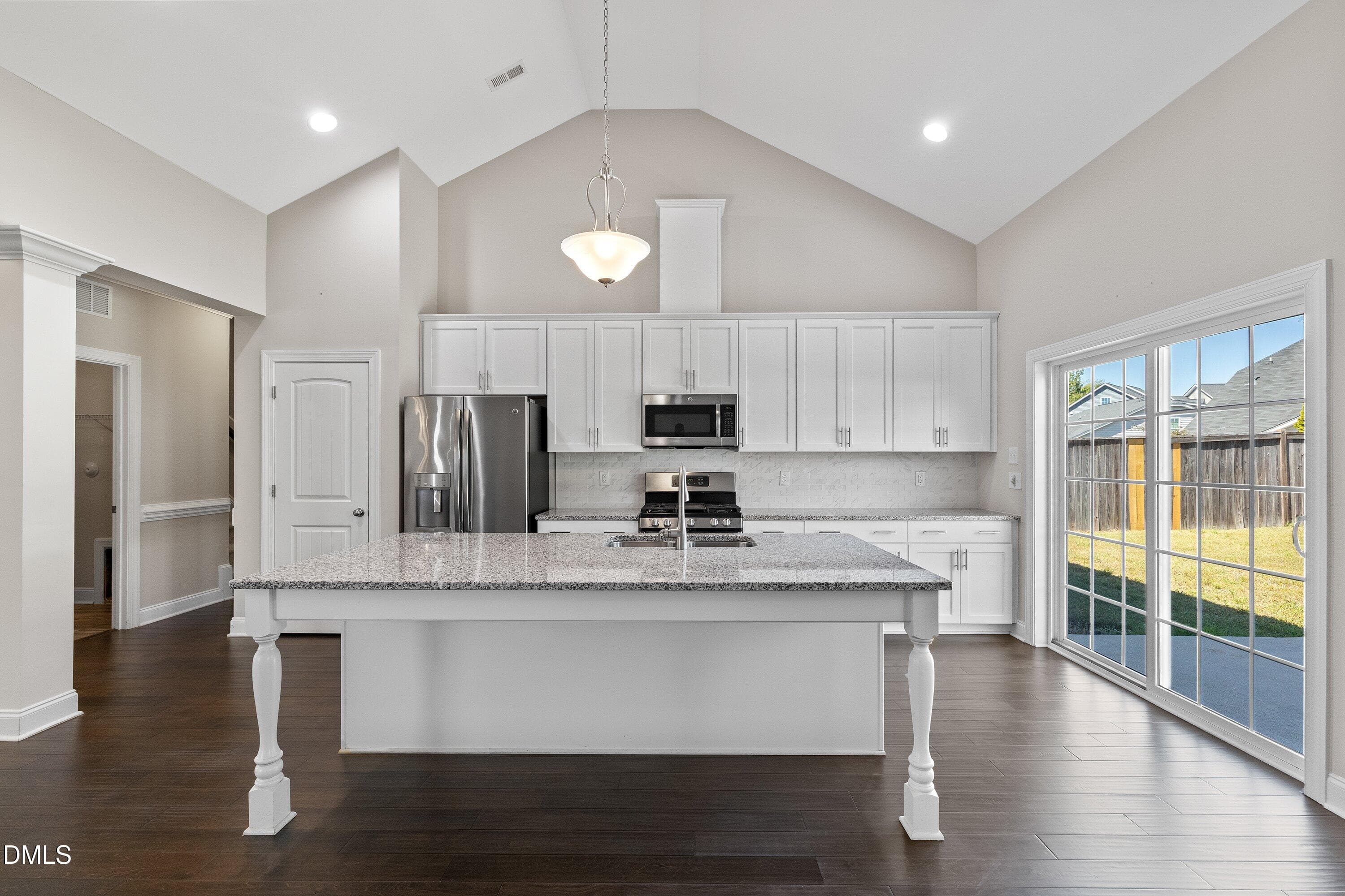 Huge center island - 3912 Freemark Lane, Fuquay Varina, NC 27526