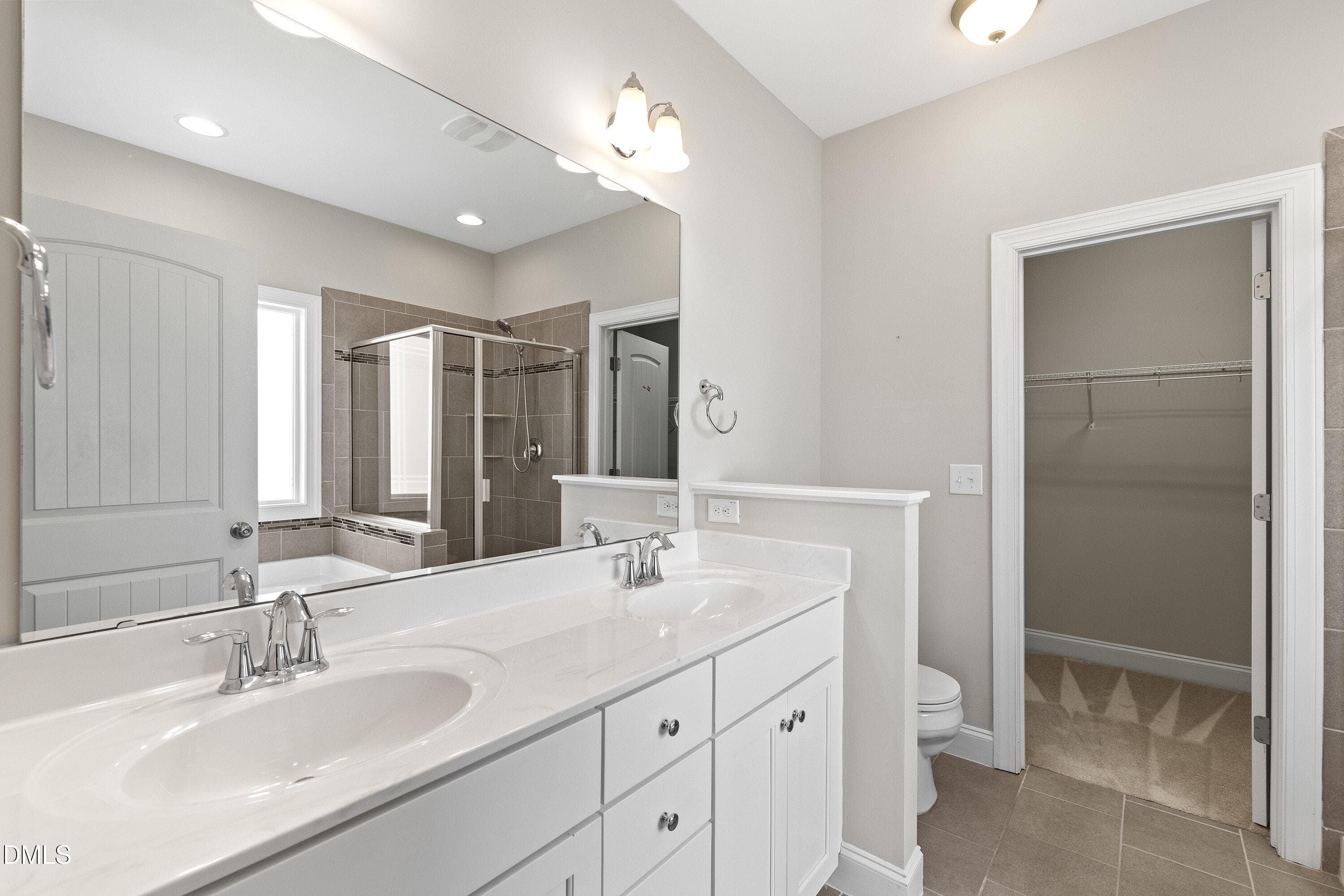 Owners spa bathroom - 3912 Freemark Lane, Fuquay Varina, NC 27526