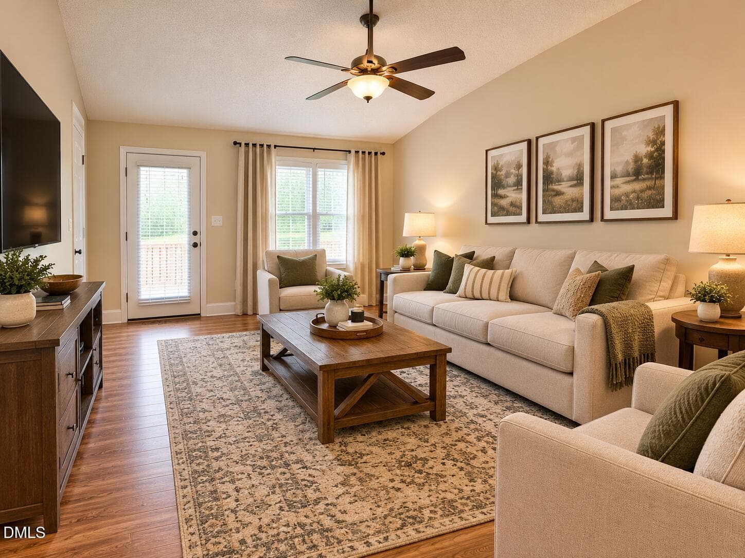 AI Living room - 3225 Warm Springs Lane, Raleigh, NC 27610