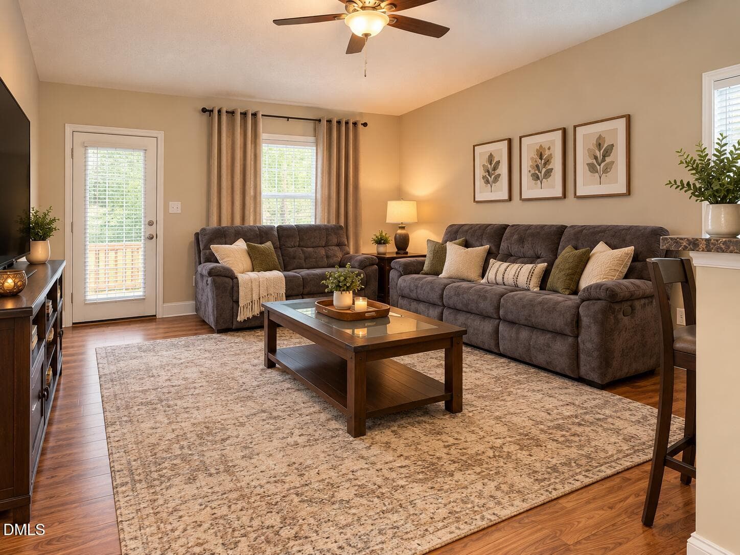 AI Living room - 3225 Warm Springs Lane, Raleigh, NC 27610