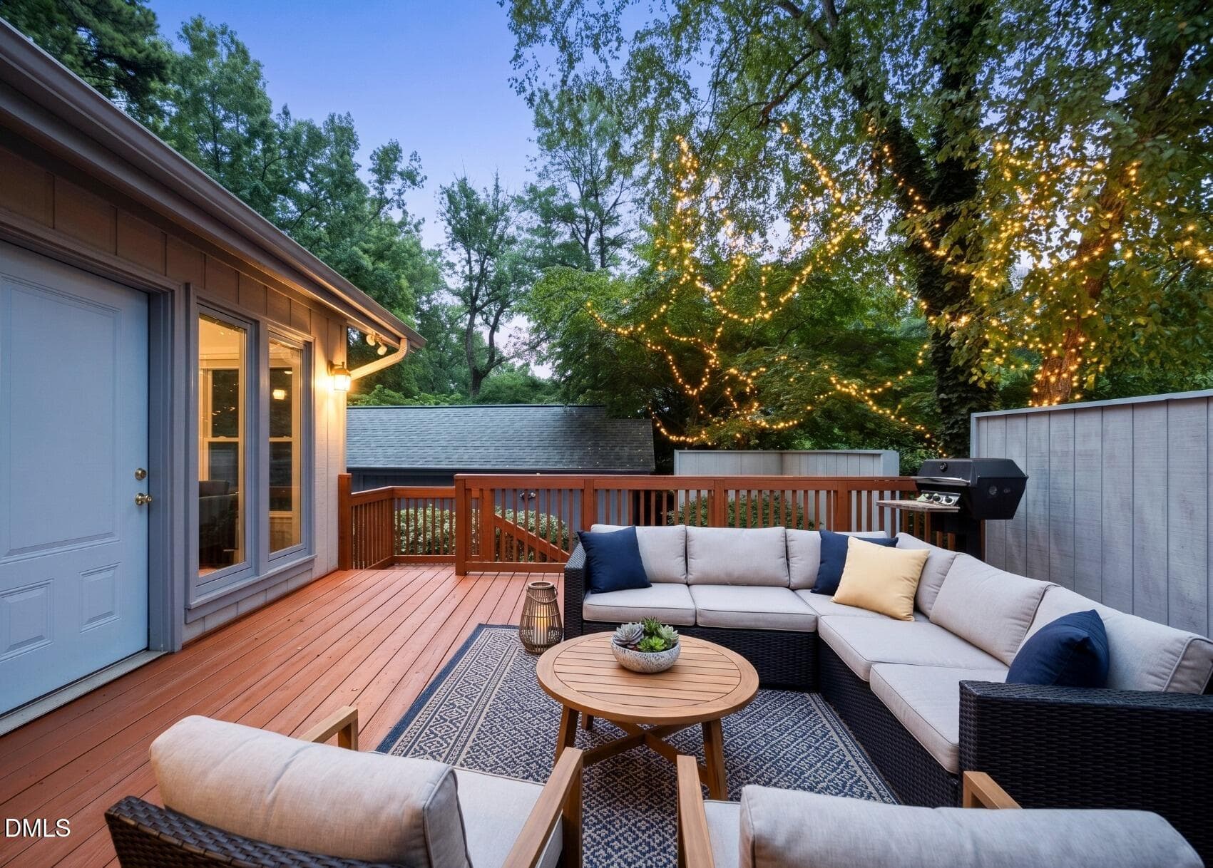 3004 RSF - deck virtually staged - 3004 Rue Sans Famille, Raleigh, NC 27607