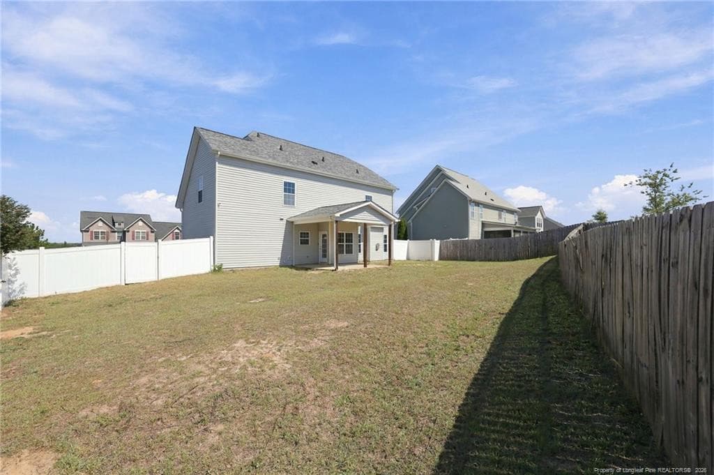 Fully Fenced Backyard - 61 Torrington Ridge, Cameron, NC 28326