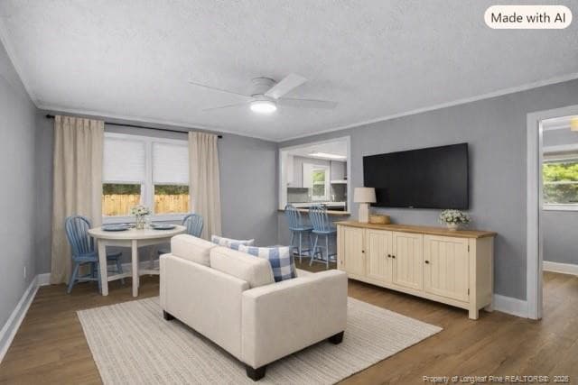 This photo is staged with AI - 232 Circle Court, Fayetteville, NC 28301