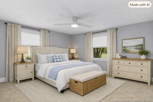 This room is staged with AI - 232 Circle Court, Fayetteville, NC 28301