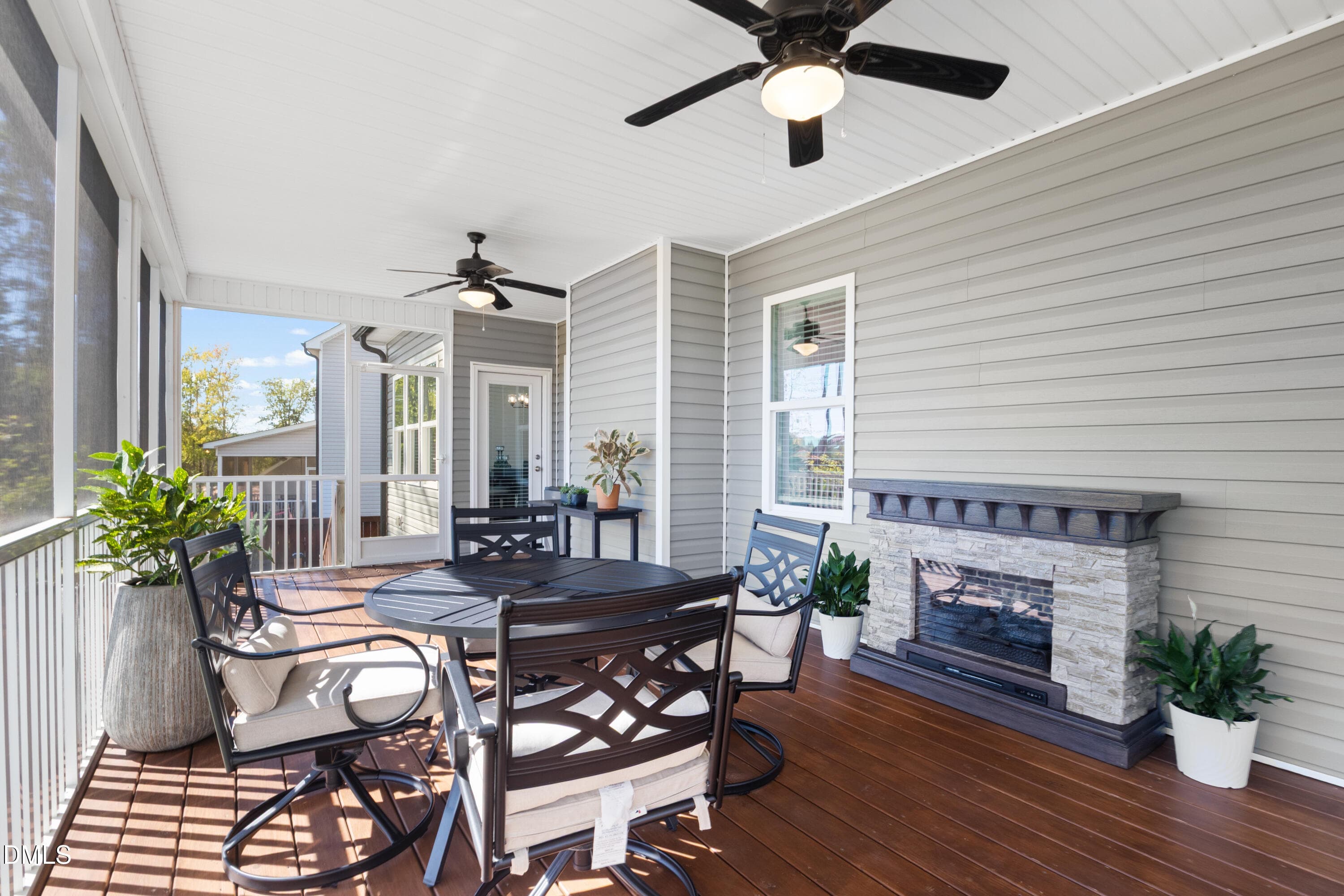 Back porch 2 - 245 Stephens Way Way, Youngsville, NC 27596, Youngsville