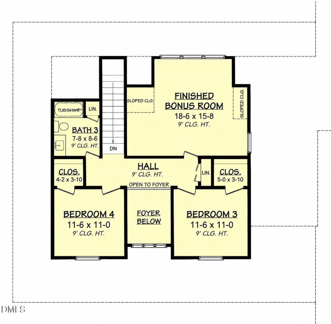 Lot 20 upstairs - 2901 Good Shepherd Trail, Spring Hope, NC 27882, Spring Hope