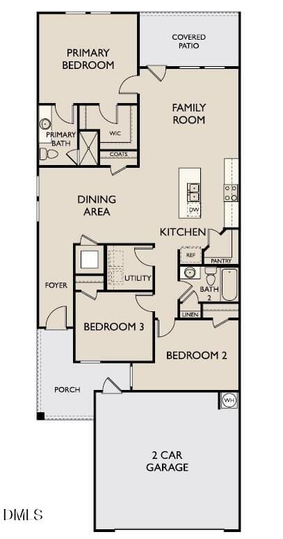 SL_Clay_First_Floor_Duplex MLS - 871 Hanford Landing Drive, Graham, NC 27253