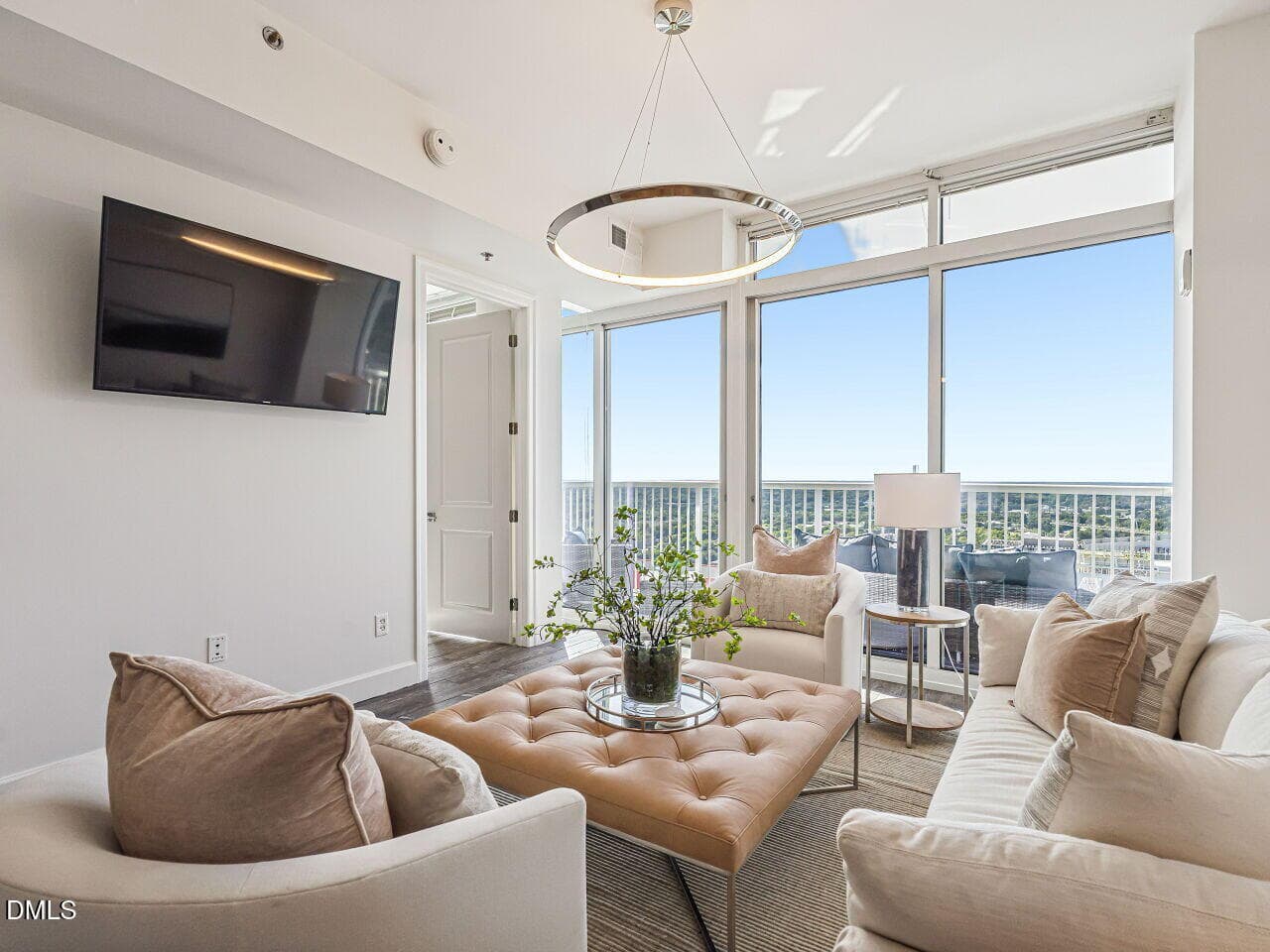 Living Room - 301 Fayetteville Street, Raleigh, NC 27601