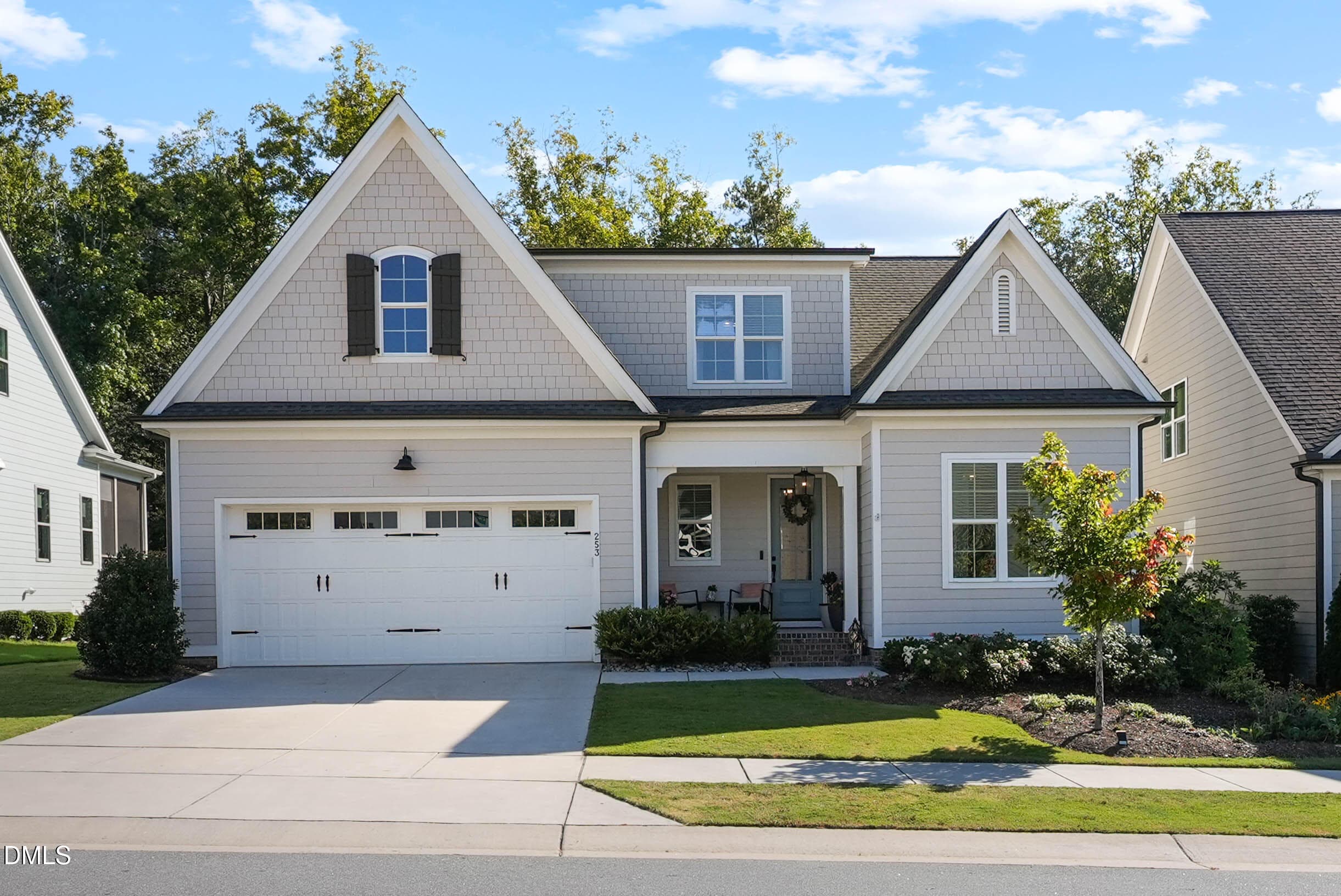 Flat Front Yard - 253 Tumbling River Drive, Wendell, NC 27591, Wendell