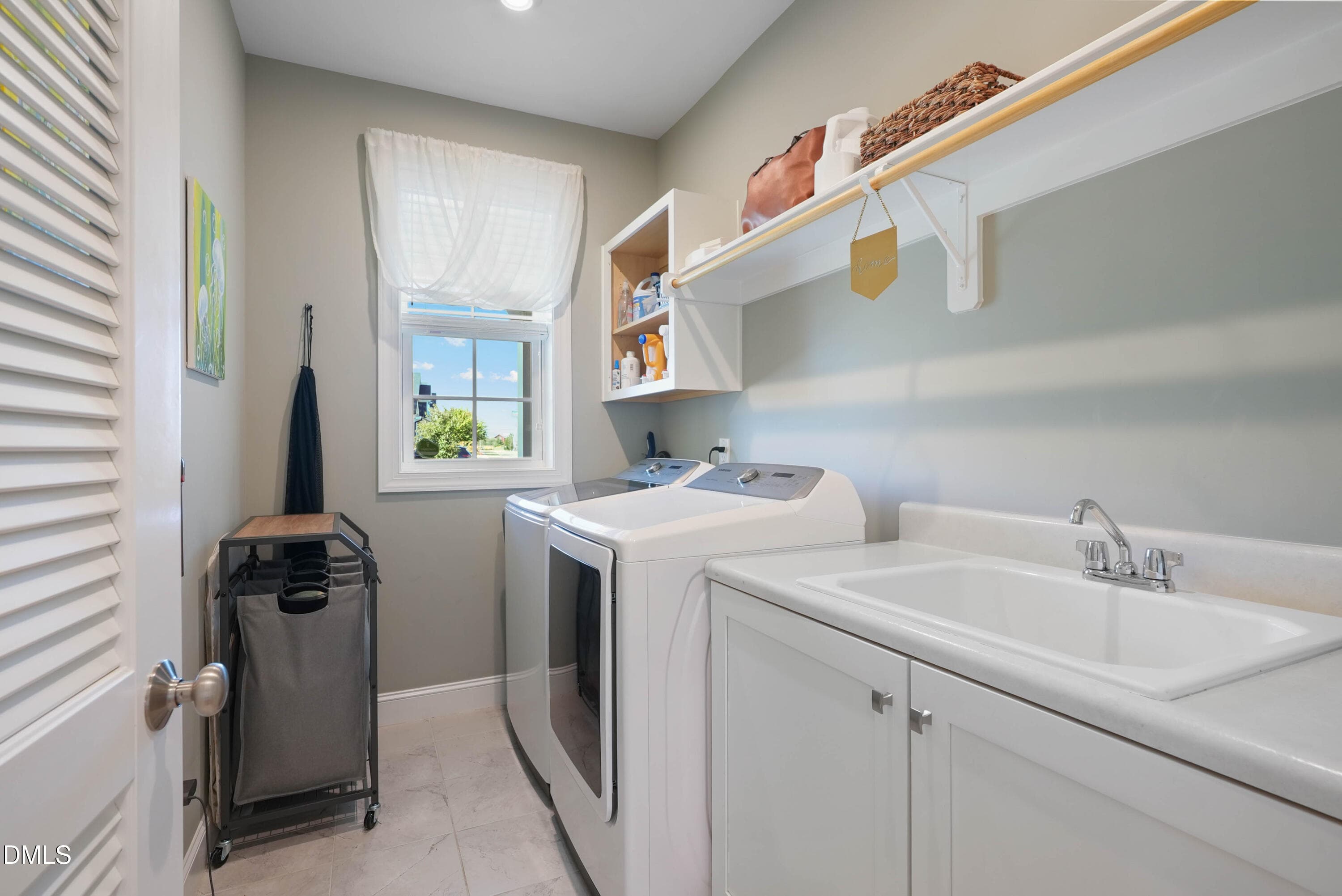 Laundry Room with Sink - 253 Tumbling River Drive, Wendell, NC 27591, Wendell