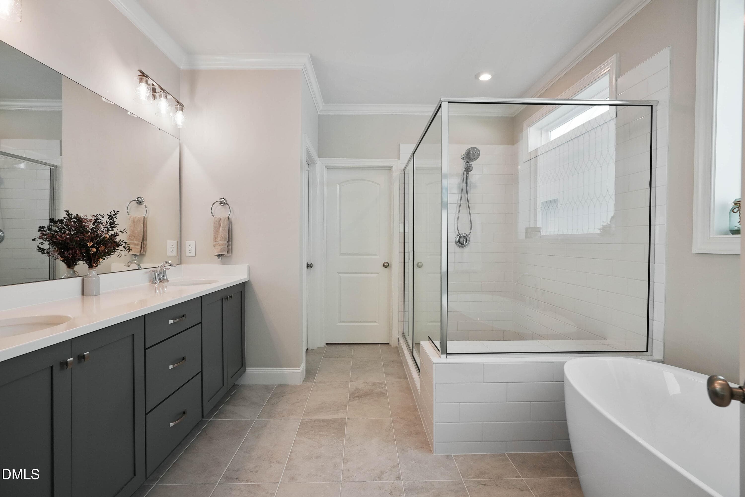 First floor Primary Bath - 253 Tumbling River Drive, Wendell, NC 27591, Wendell