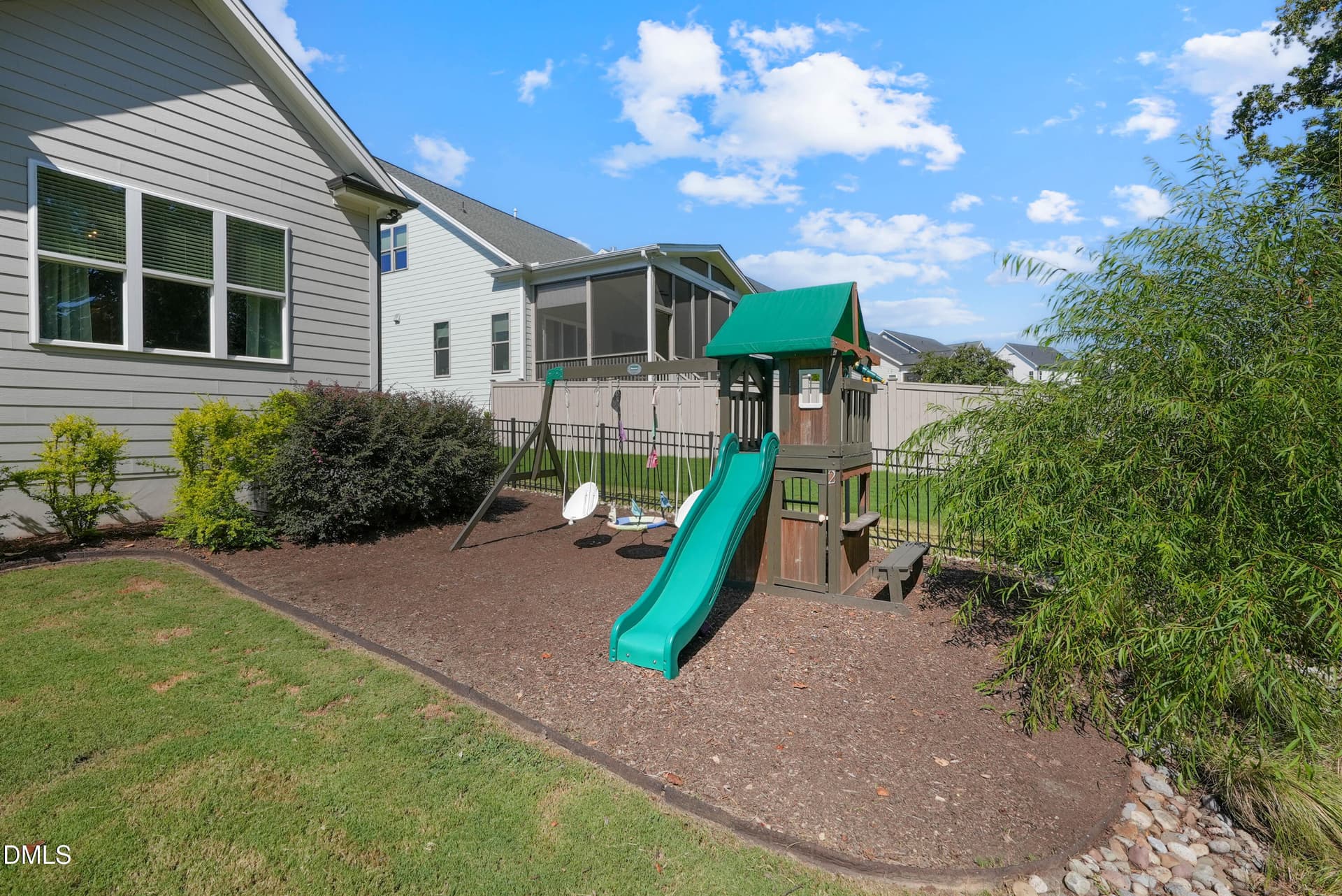 Swing Set Stays - 253 Tumbling River Drive, Wendell, NC 27591