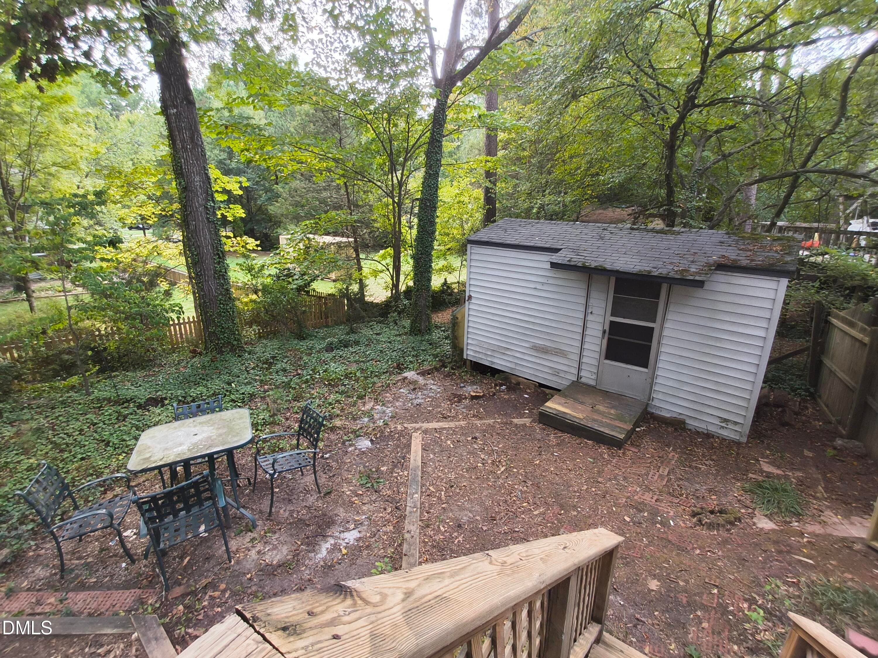 Backyard - 708 Dawnwood Court, Raleigh, NC 27609
