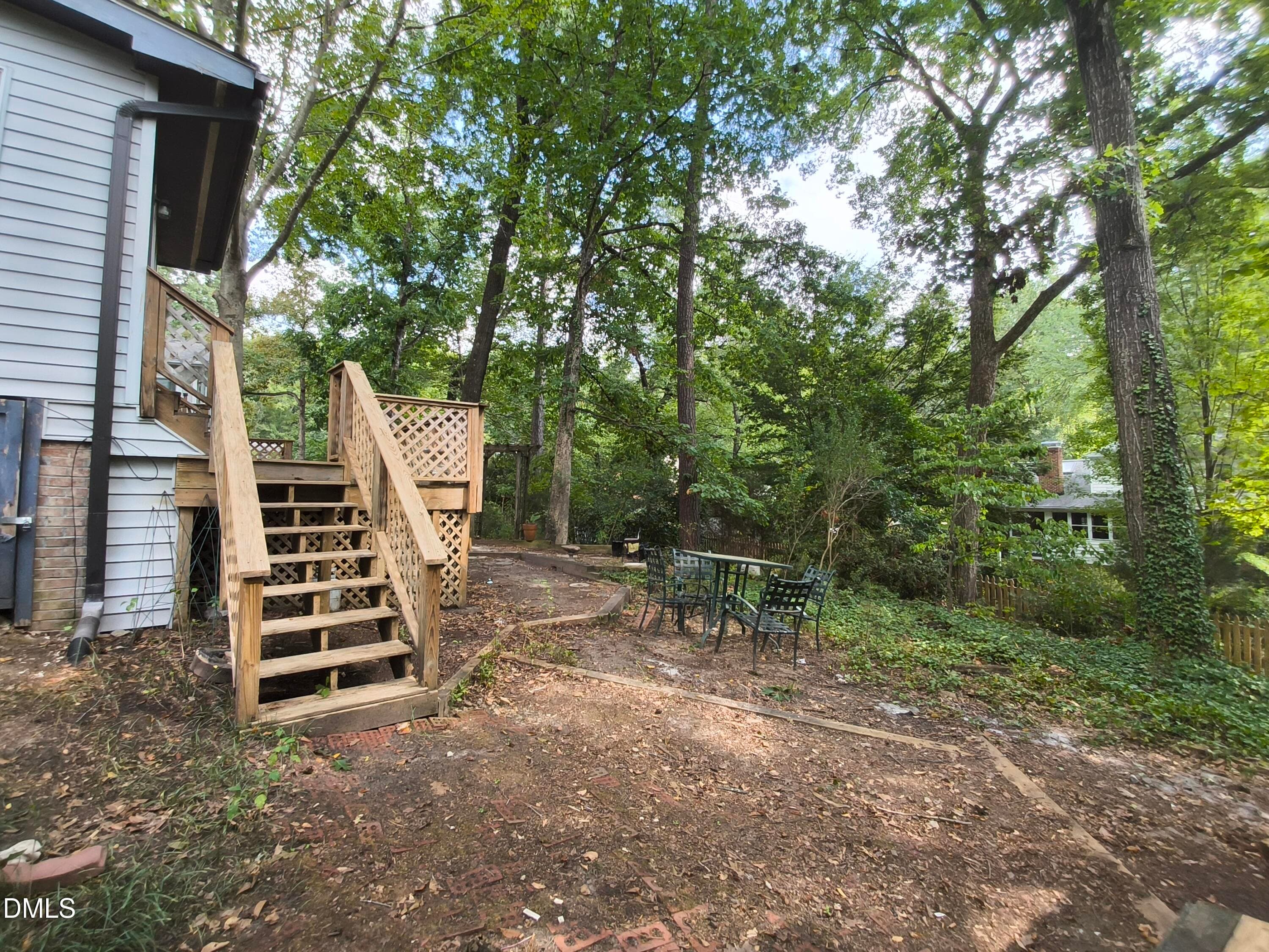 Backyard - 708 Dawnwood Court, Raleigh, NC 27609