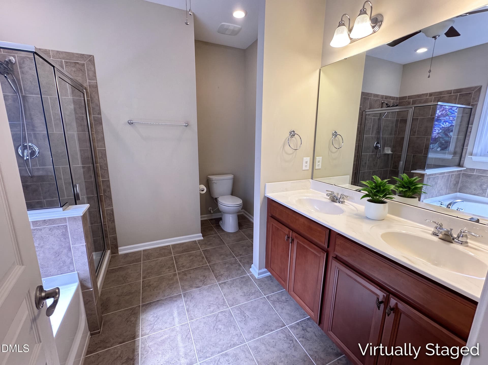 bathroom-staged - 1205 Barnford Mill Road, Wake Forest, NC 27587