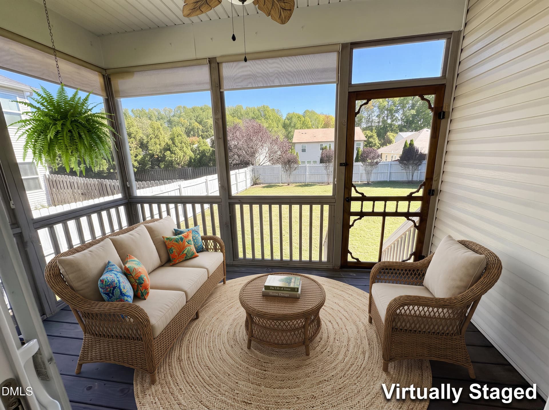porch-staged - 1205 Barnford Mill Road, Wake Forest, NC 27587