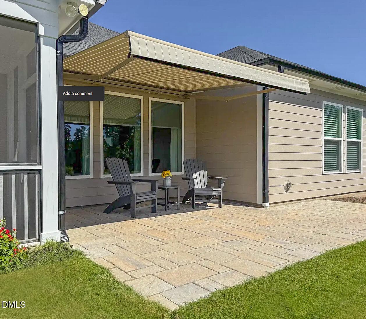 Awning Photo copy - 1737 Raven Falls Drive, Wendell, NC 27591