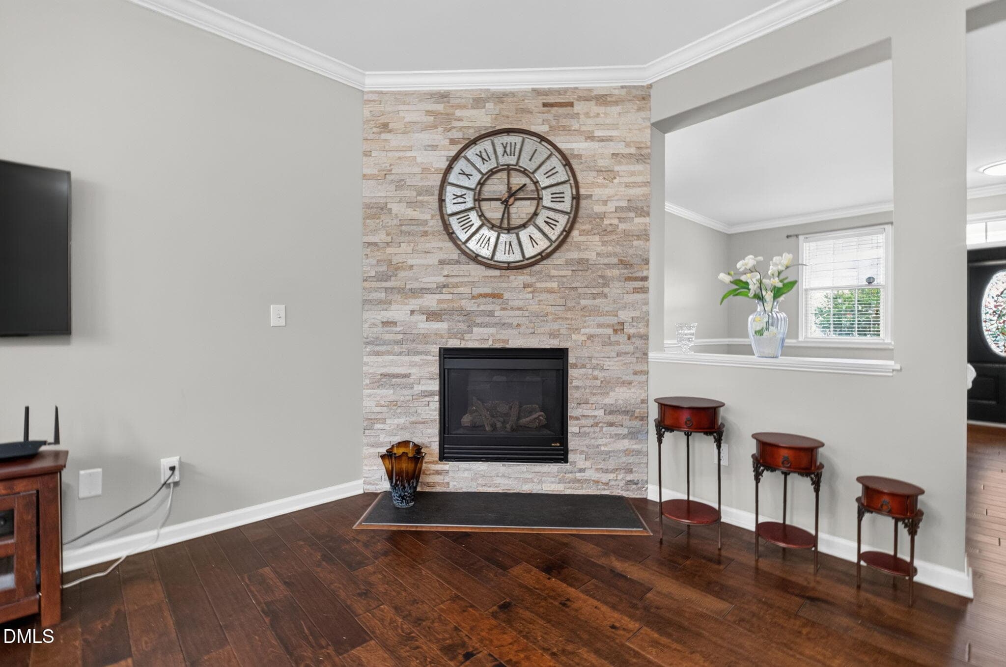 custom upgrade for gas fireplace - 6319 Quitman Trail, Raleigh, NC 27610