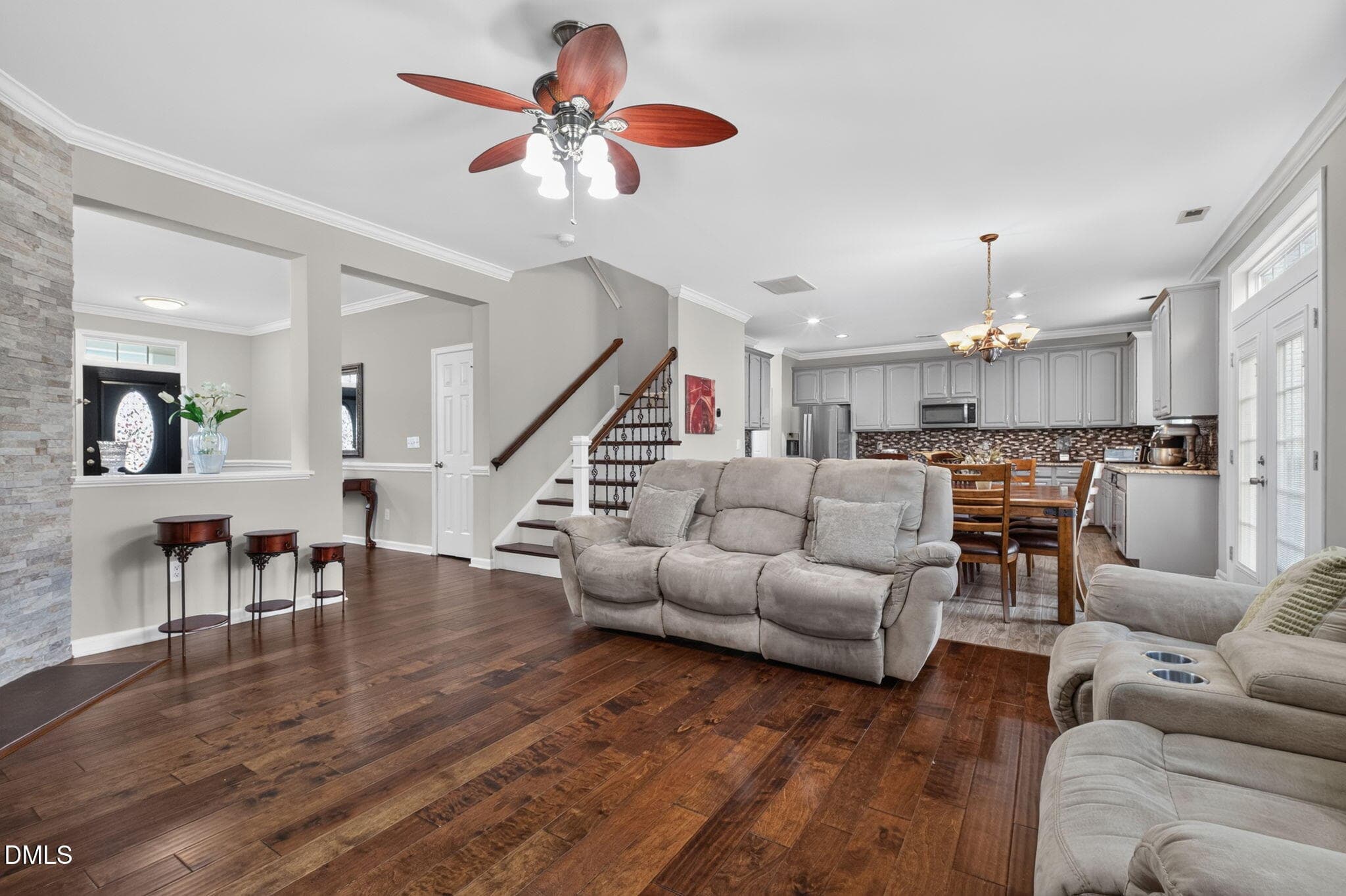 family room - 6319 Quitman Trail, Raleigh, NC 27610