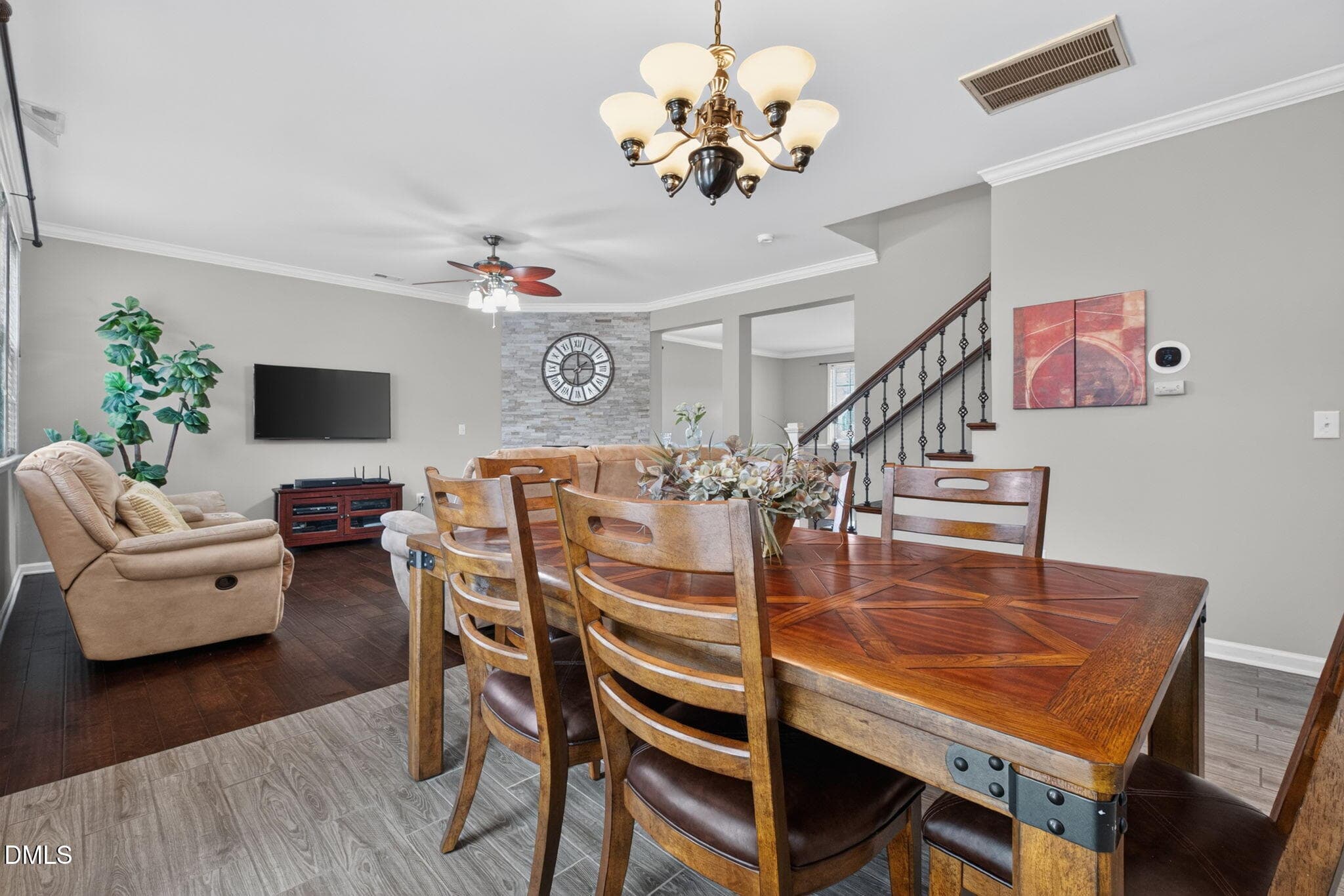 dining room - 6319 Quitman Trail, Raleigh, NC 27610