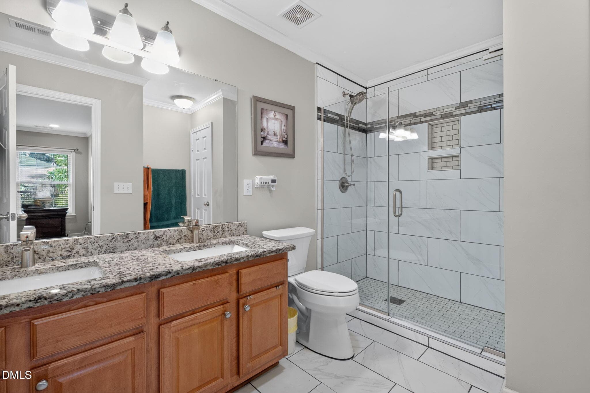 full view primary bath - 6319 Quitman Trail, Raleigh, NC 27610