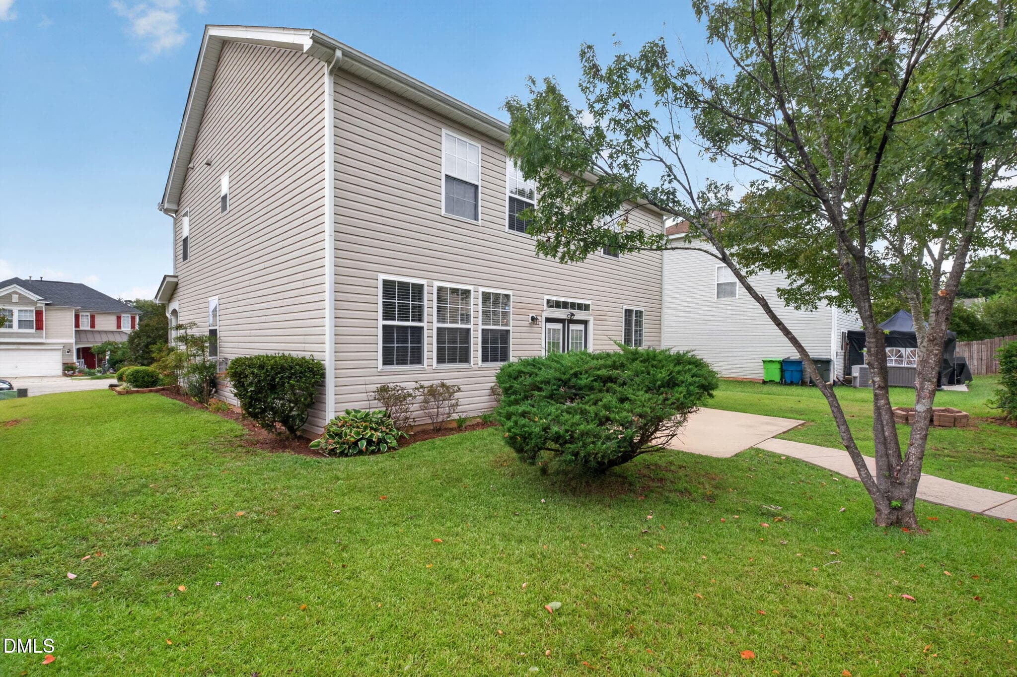 Left back of yard - 6319 Quitman Trail, Raleigh, NC 27610