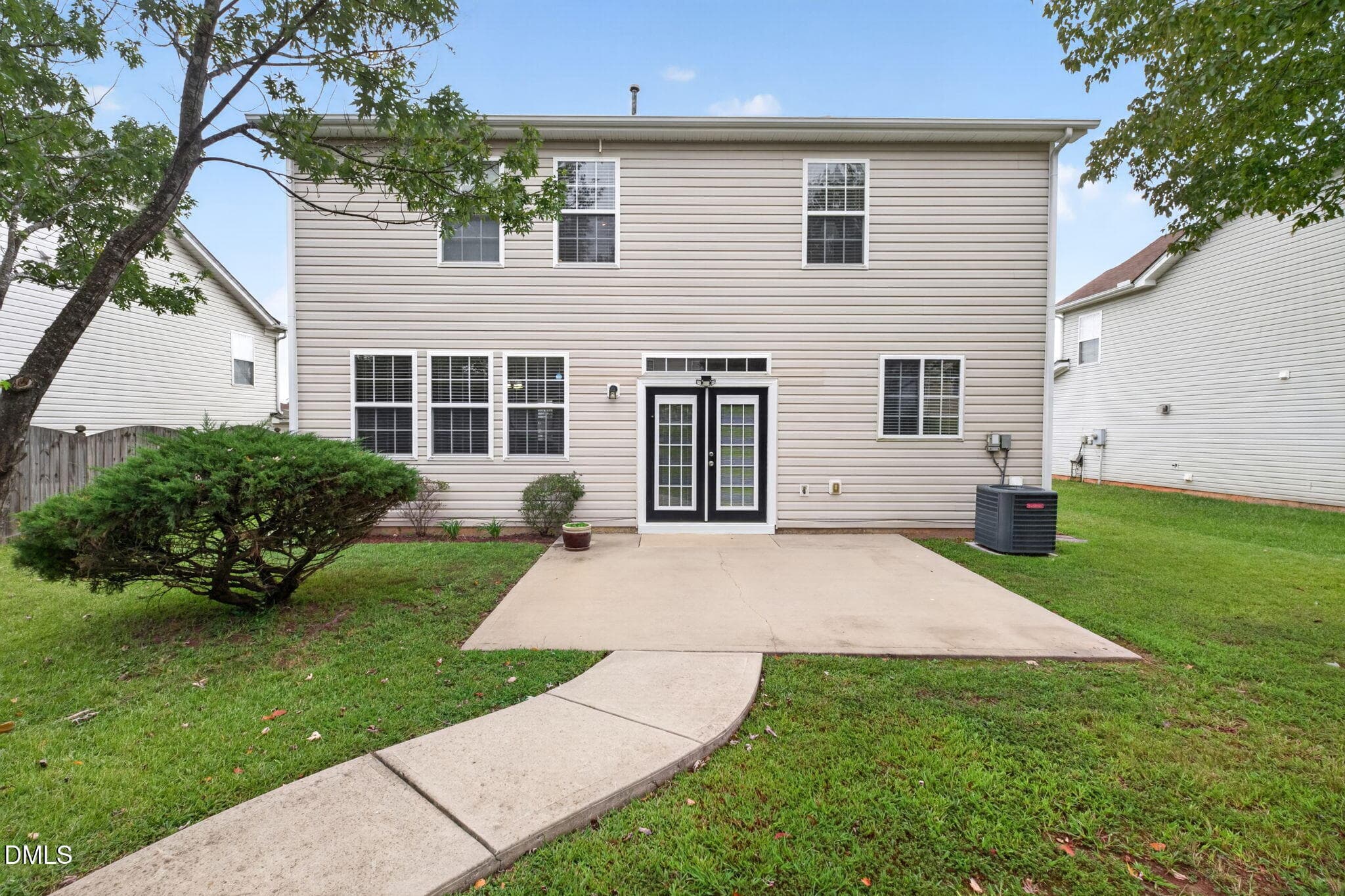 center of yard - 6319 Quitman Trail, Raleigh, NC 27610