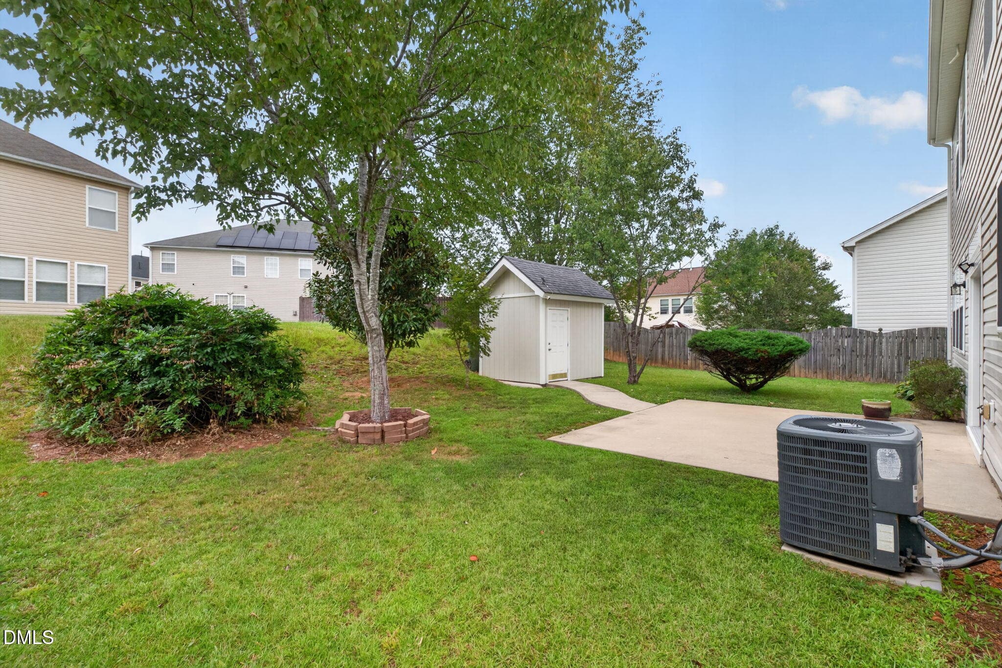view of yard - 6319 Quitman Trail, Raleigh, NC 27610