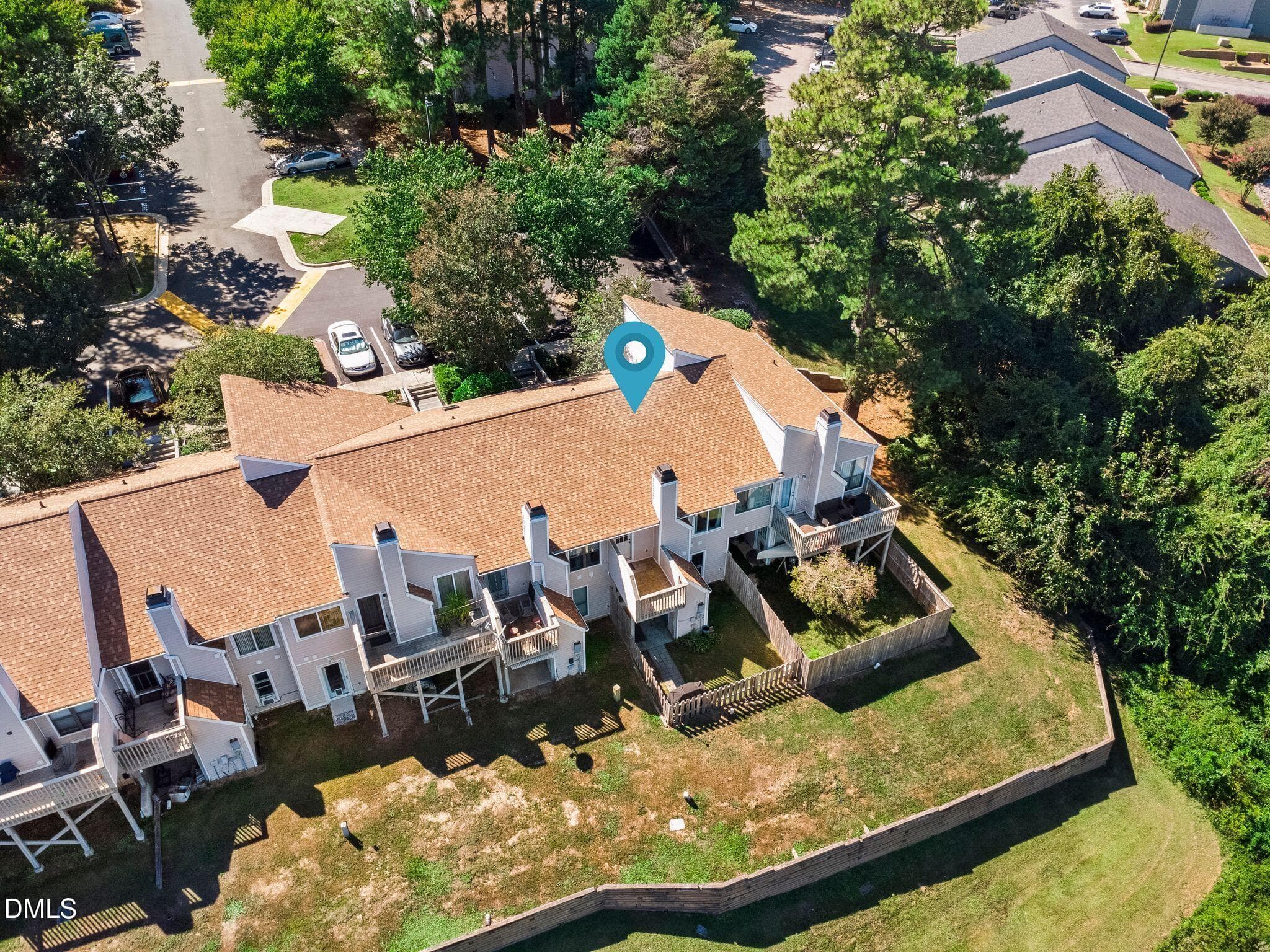 Drone View - 3904 Summerwood Court, Raleigh, NC 27613