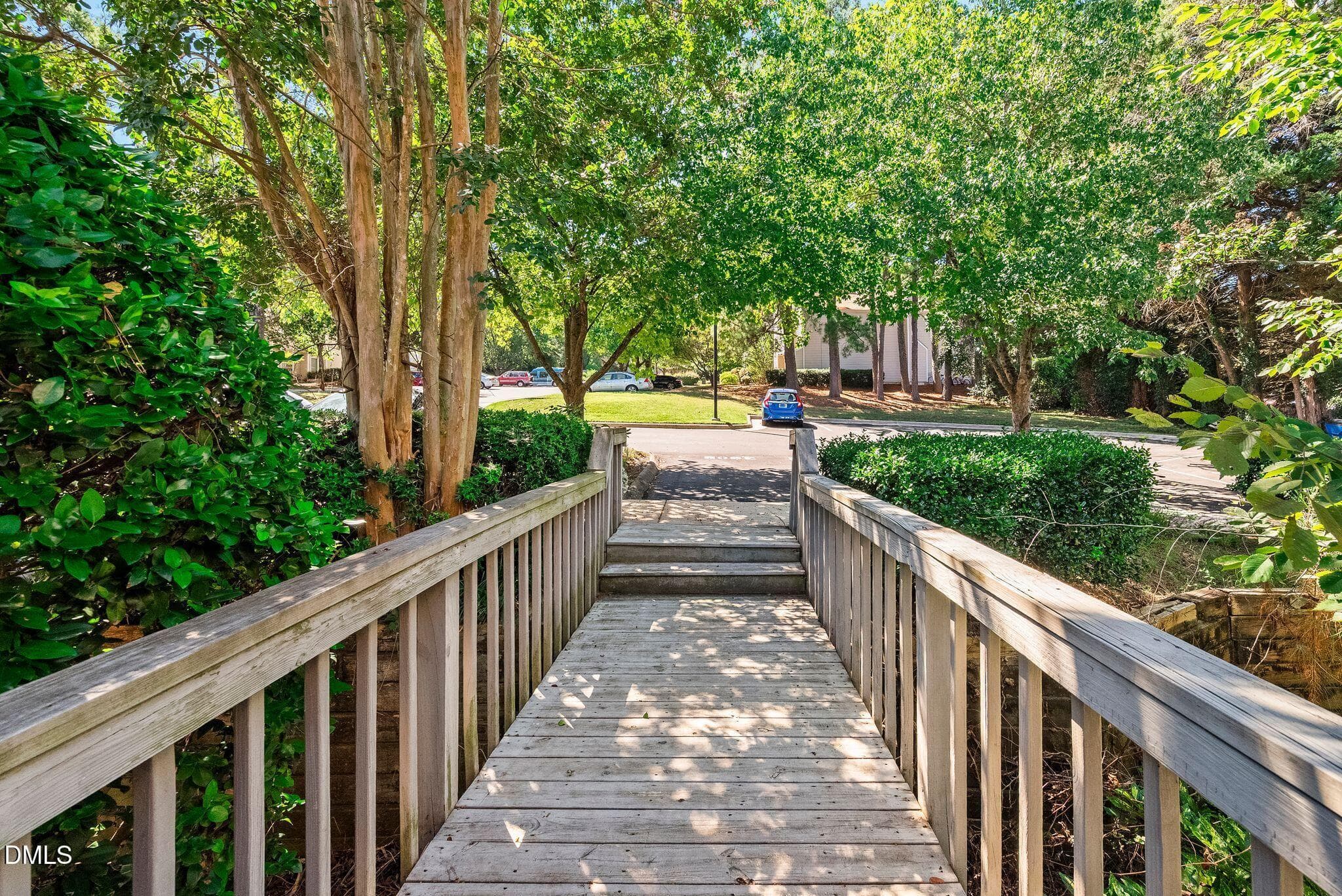 View to Parking Lot - 3904 Summerwood Court, Raleigh, NC 27613