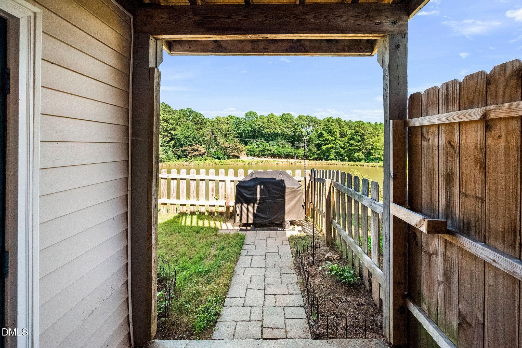 Fenced Patio/Yard - 3904 Summerwood Court, Raleigh, NC 27613