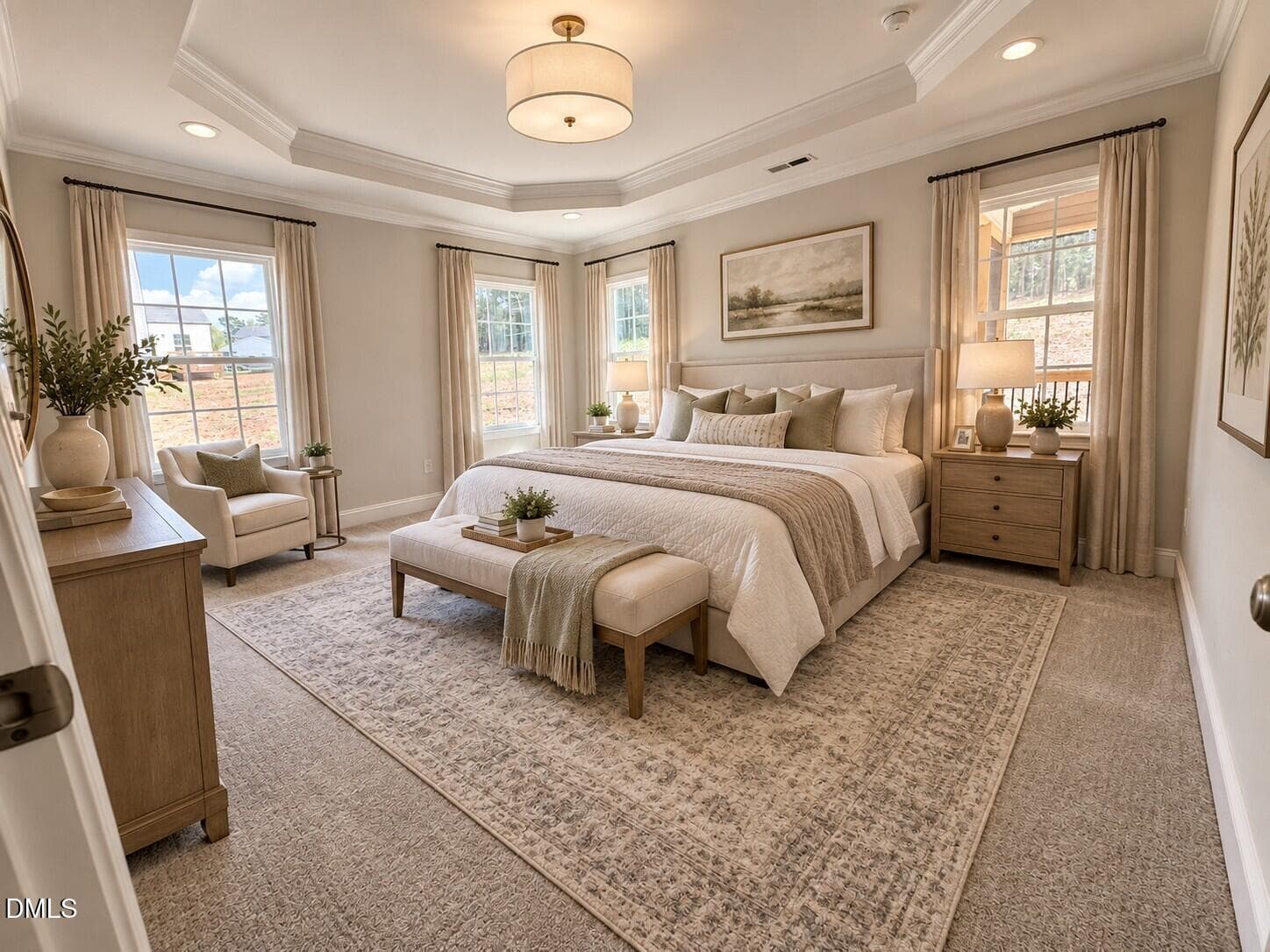 Primary Bedroom - 1516 Reese Court, Burlington, NC 27217