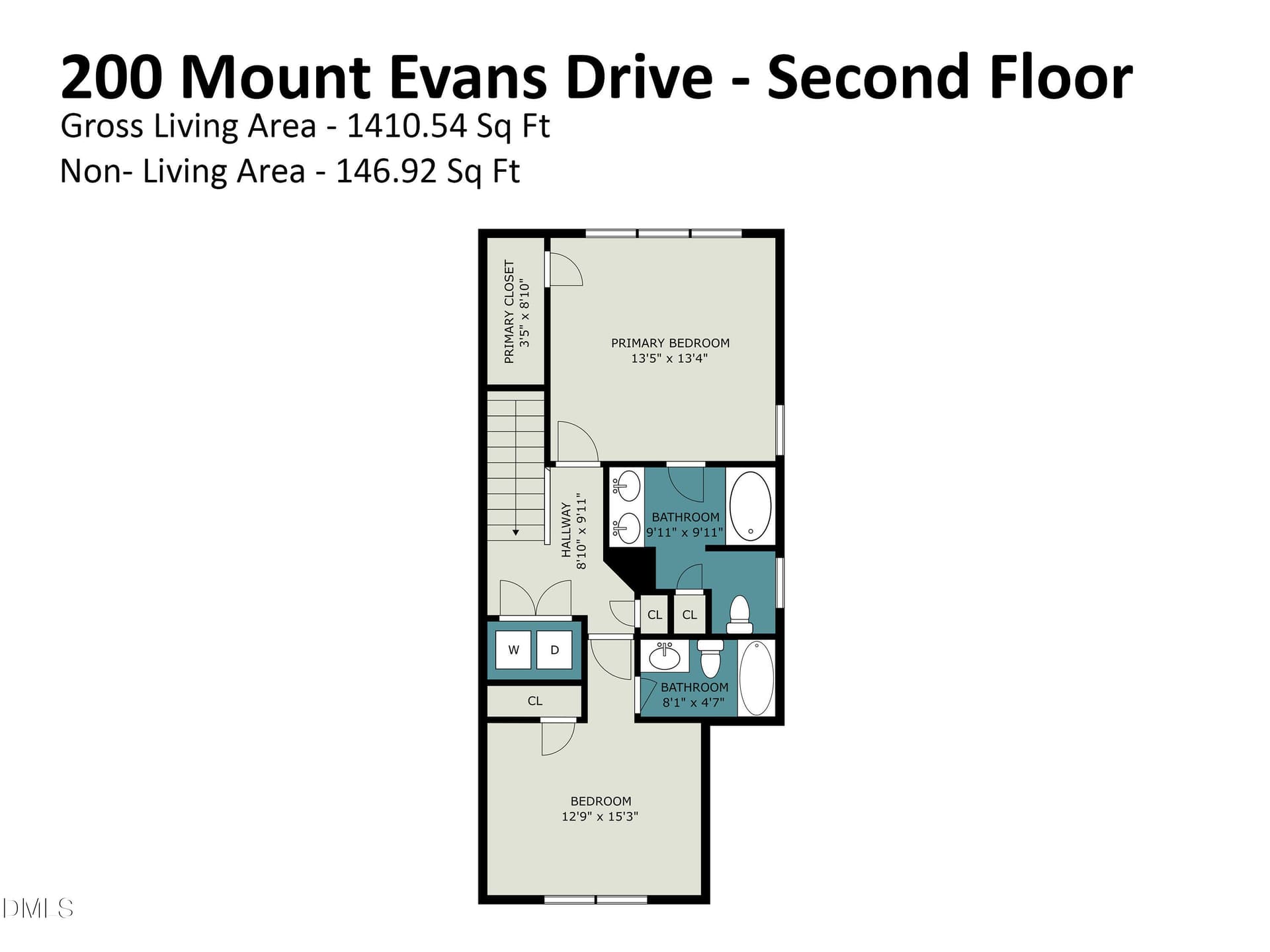 200_mount_evans_drive_-_second_floor - 200 Mt Evans Drive, Durham, NC 27705
