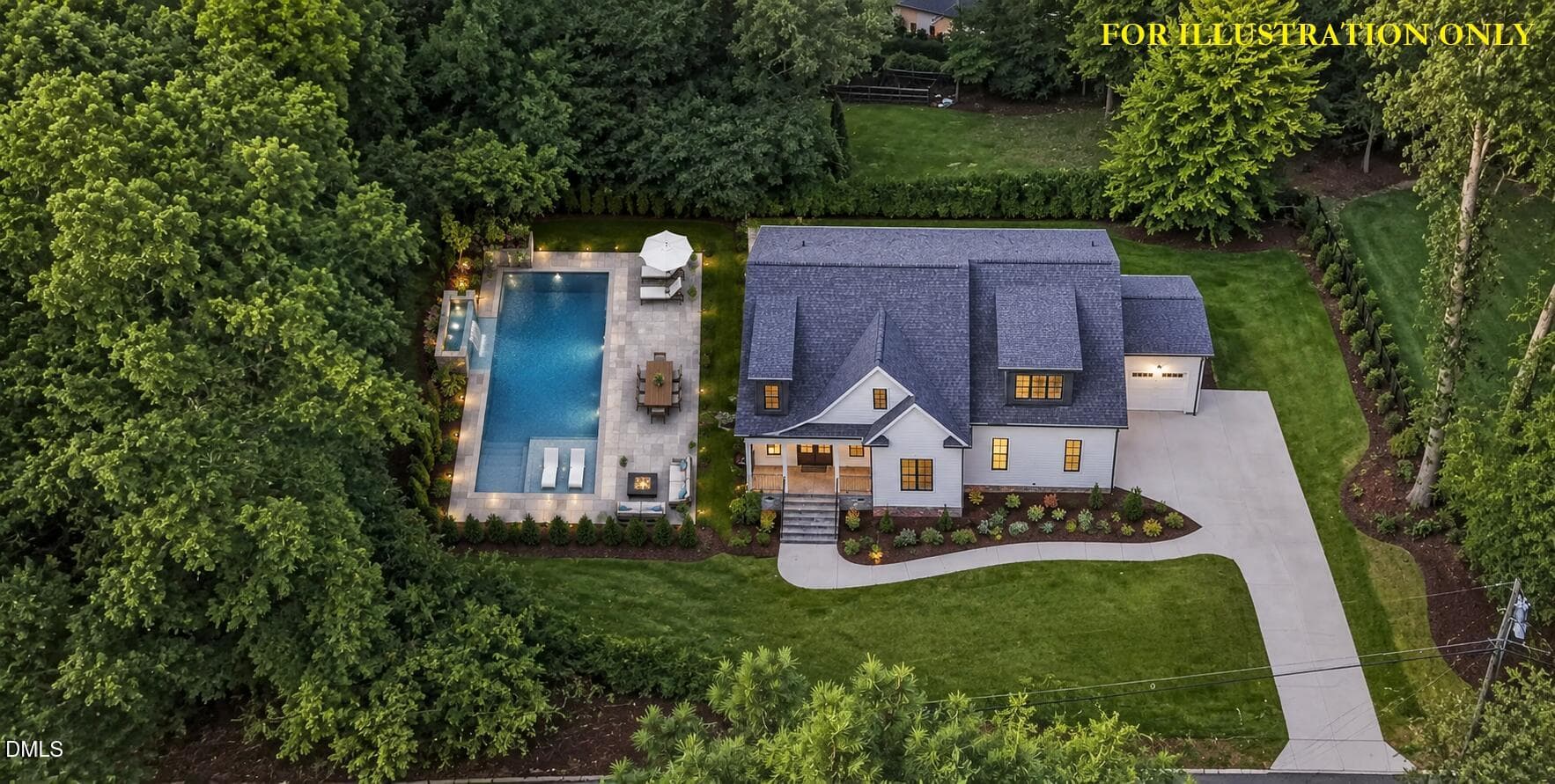 FOR ILLUSTRATION ONLY (2) - 5308 Parkwood Drive, Raleigh, NC 27612