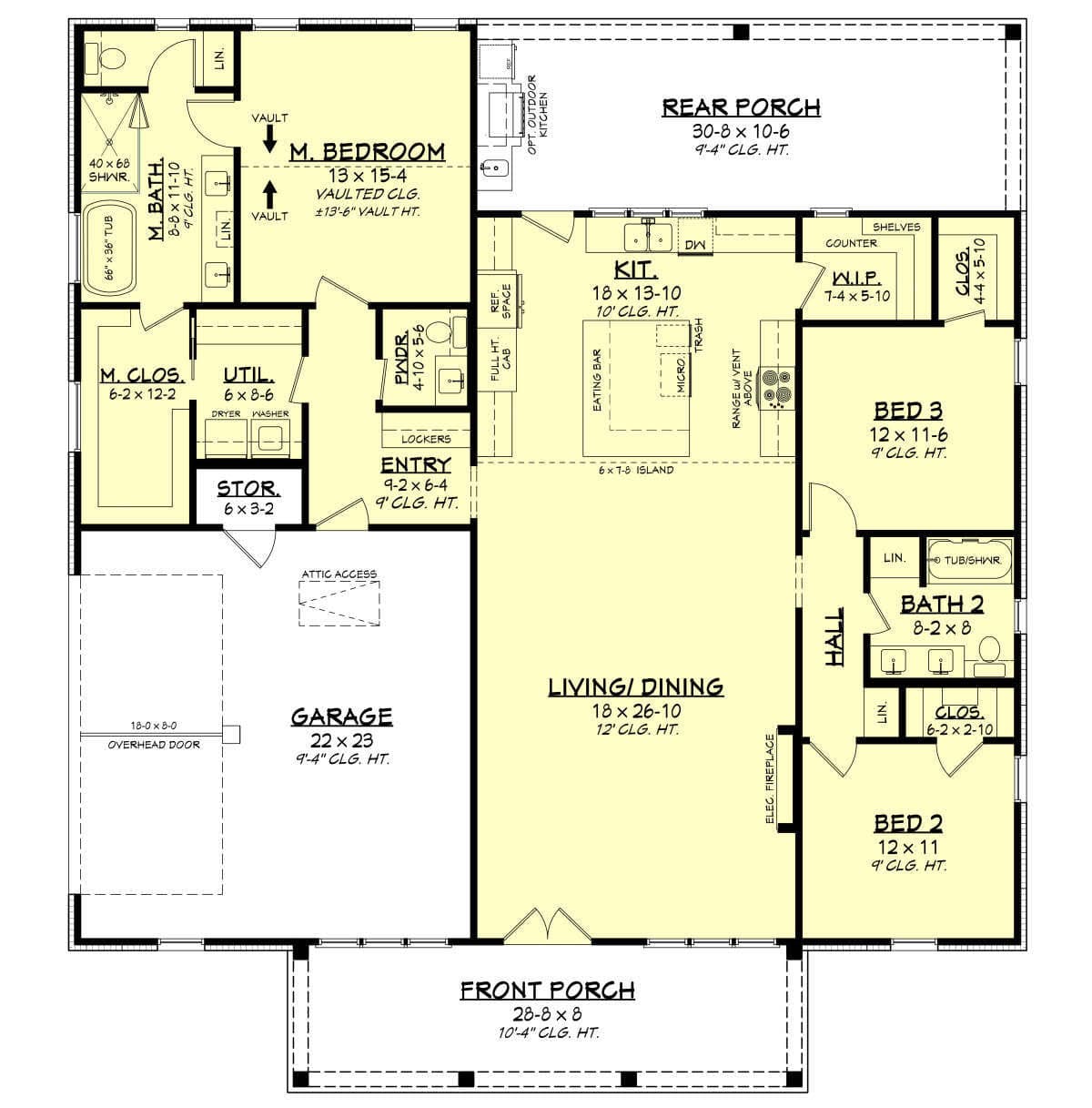 Lot 2 House Mock Up Floorplan.jpg - Lot 2 Boogaboo Trail, Rougemont, NC 27572