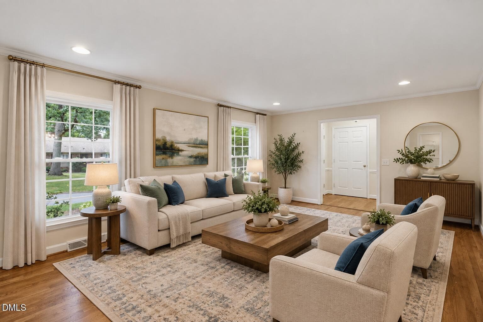 Family Room - Enhanced Duval - 1711 Duval Drive, Greensboro, NC 27410