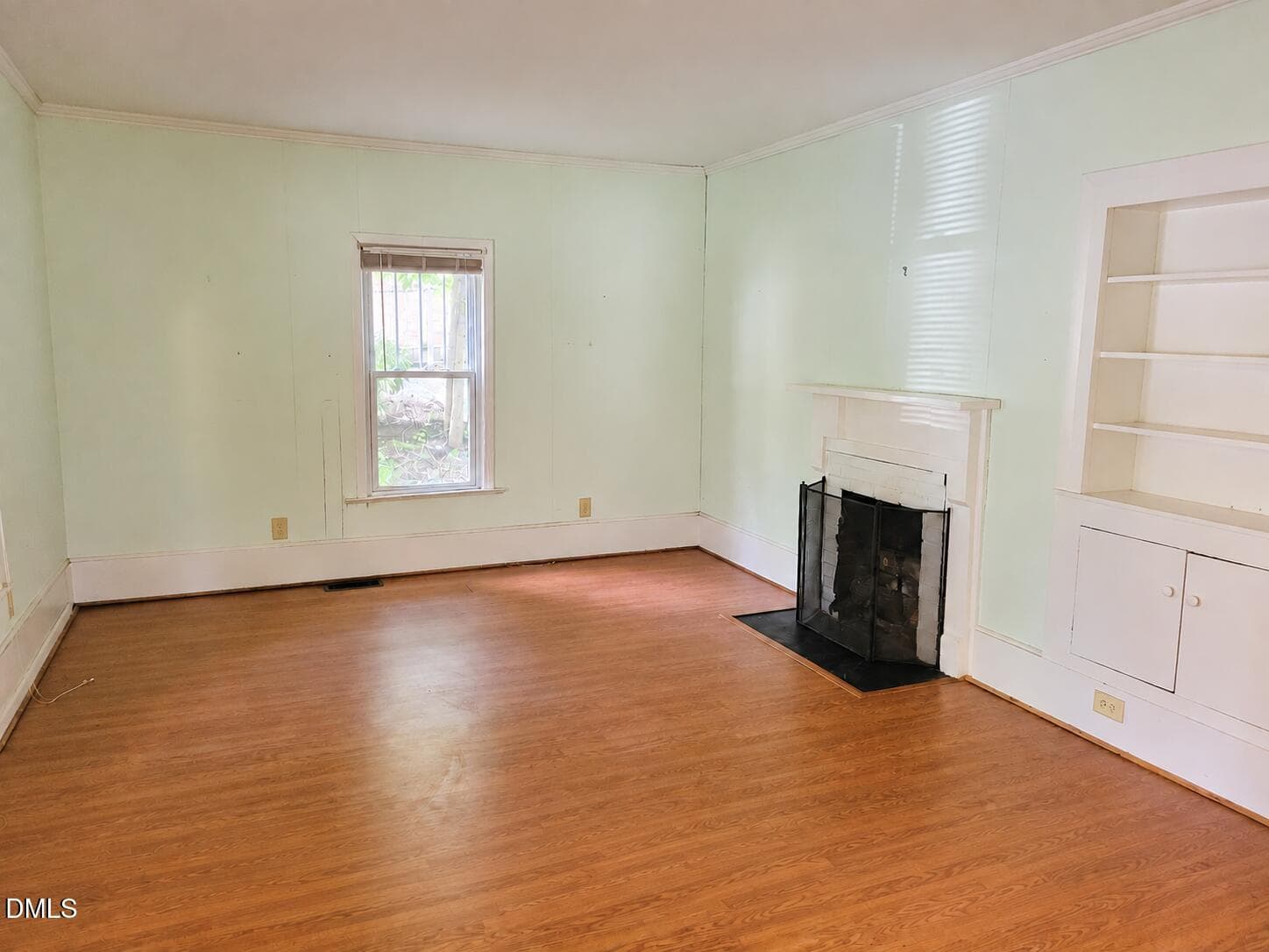 Fireplace in Living Room - 536 Patrick Street, Eden, NC 27288