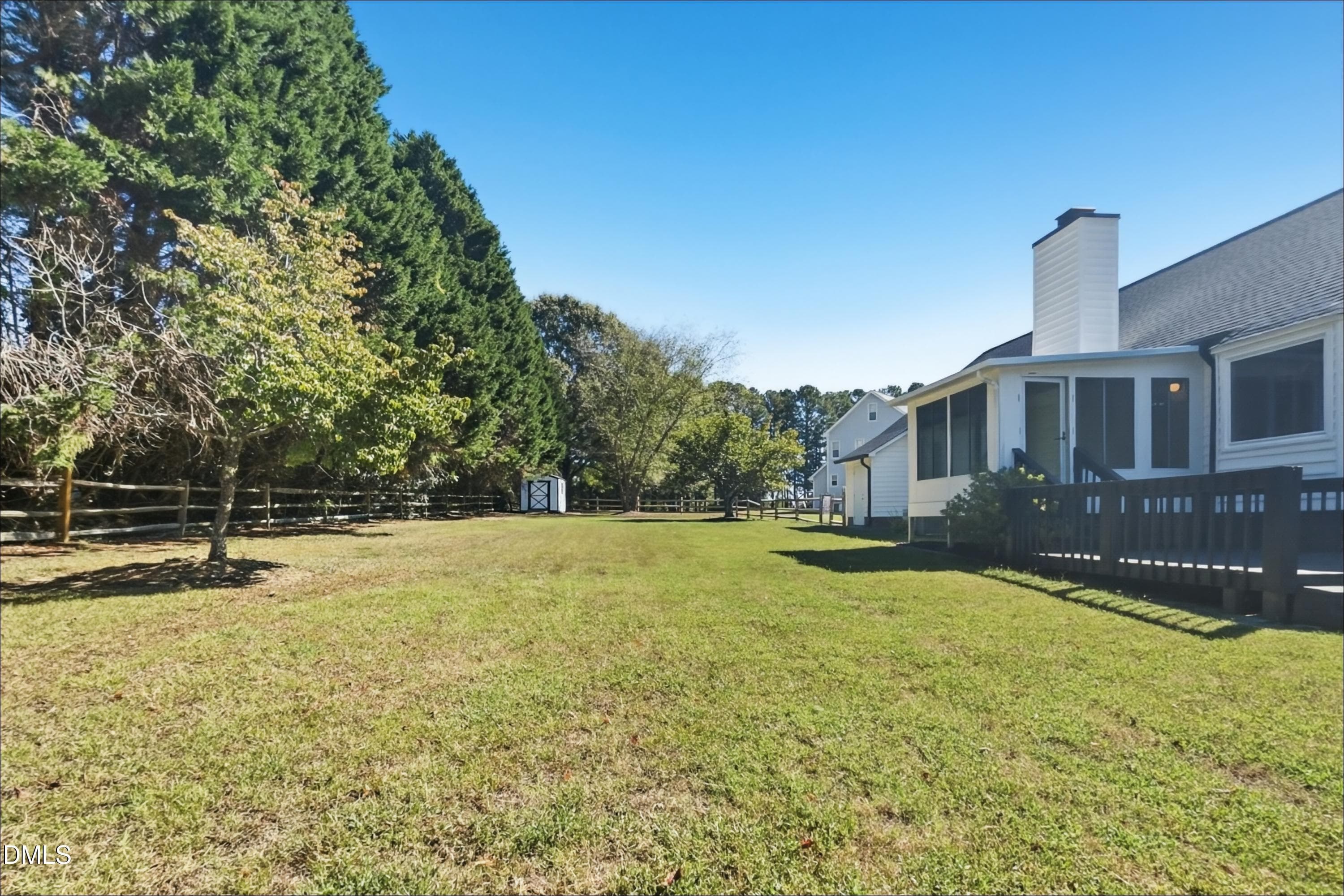 20_Back_Yard-01 - 2416 Whitset Place, Willow Springs, NC 27592