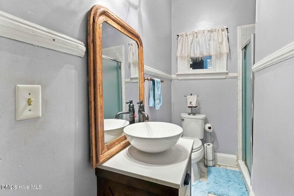 Downstairs Hall Bath - 204 Gray Street NE, Wilson, NC 27893