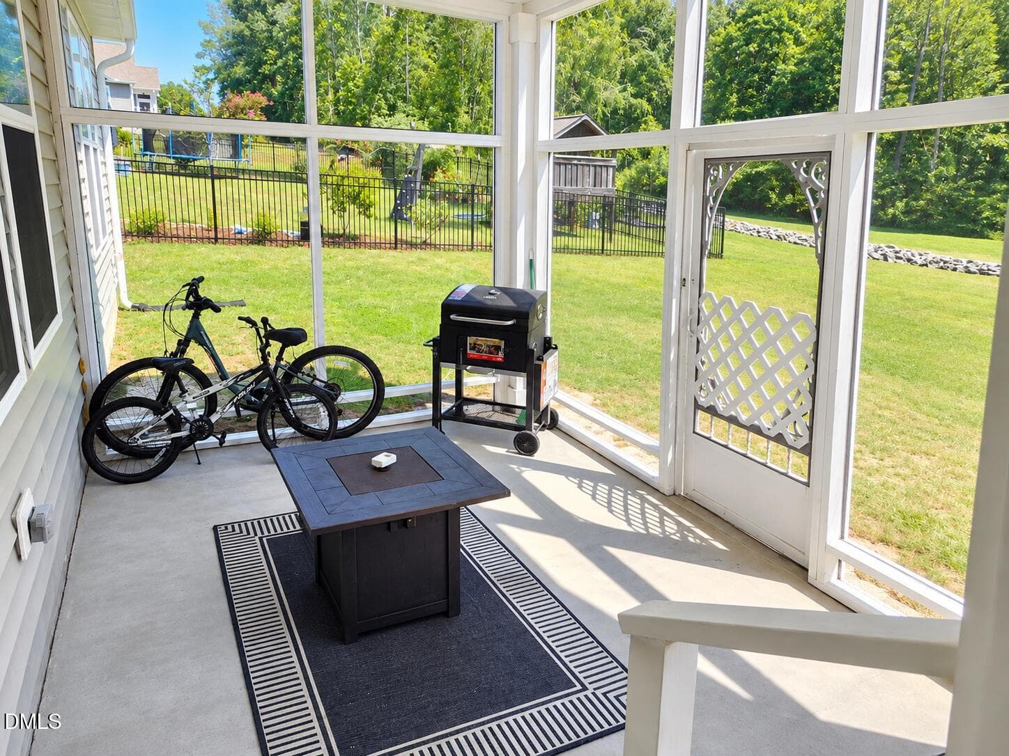 Covered Patio added screen - 1986 Sugar Hill Drive S, Creedmoor, NC 27522, Creedmoor