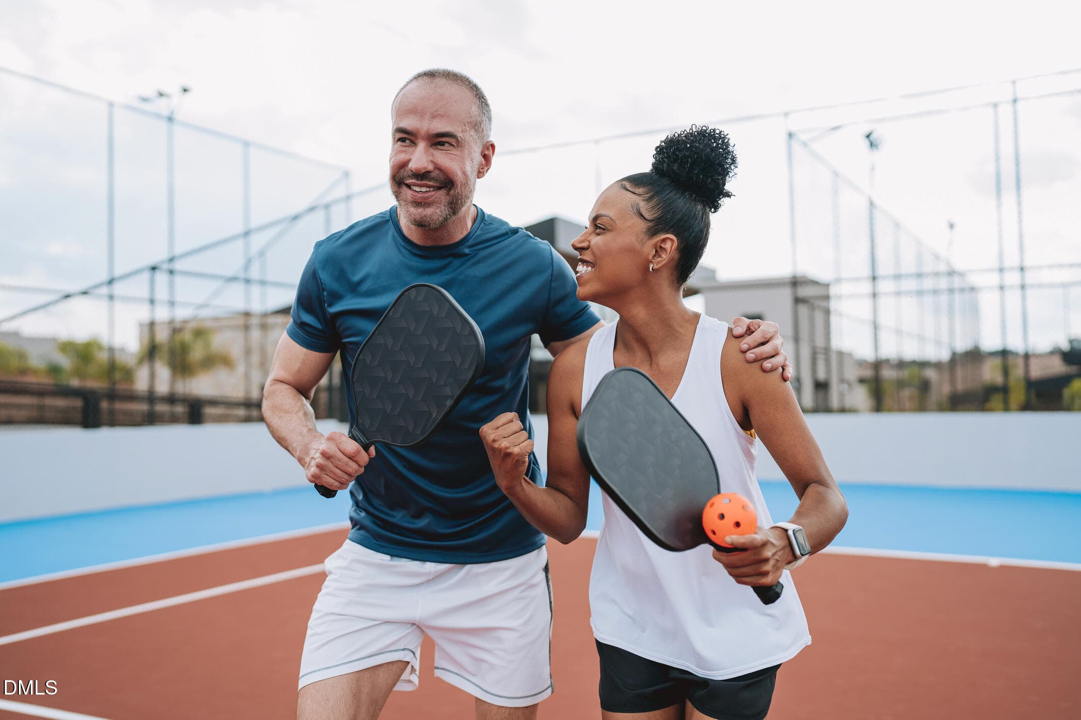 Lifestyle_Couple_PlayingPickleball - 3218 Goldney Road, Raleigh, NC 27610