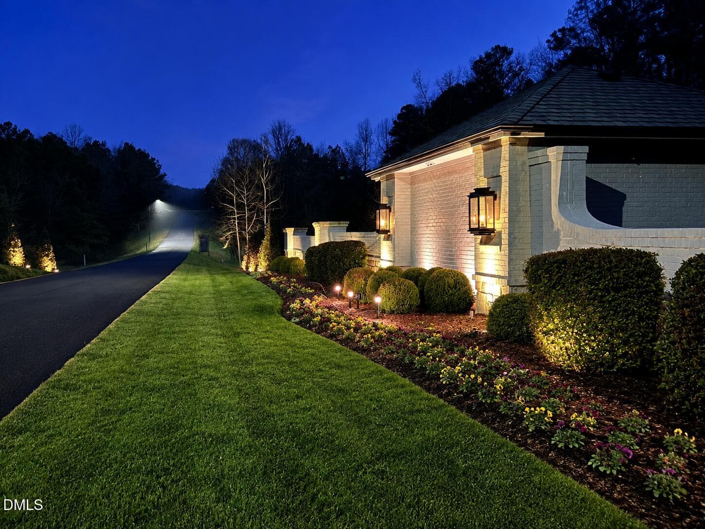 a_wide_detailed_twilight_dusk_exterior_s - 196 Mountaintop Circle, Pittsboro, NC 27312