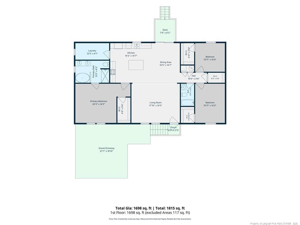 Floorplan Sketch - 350 Lakeview Lane, Cameron, NC 28326