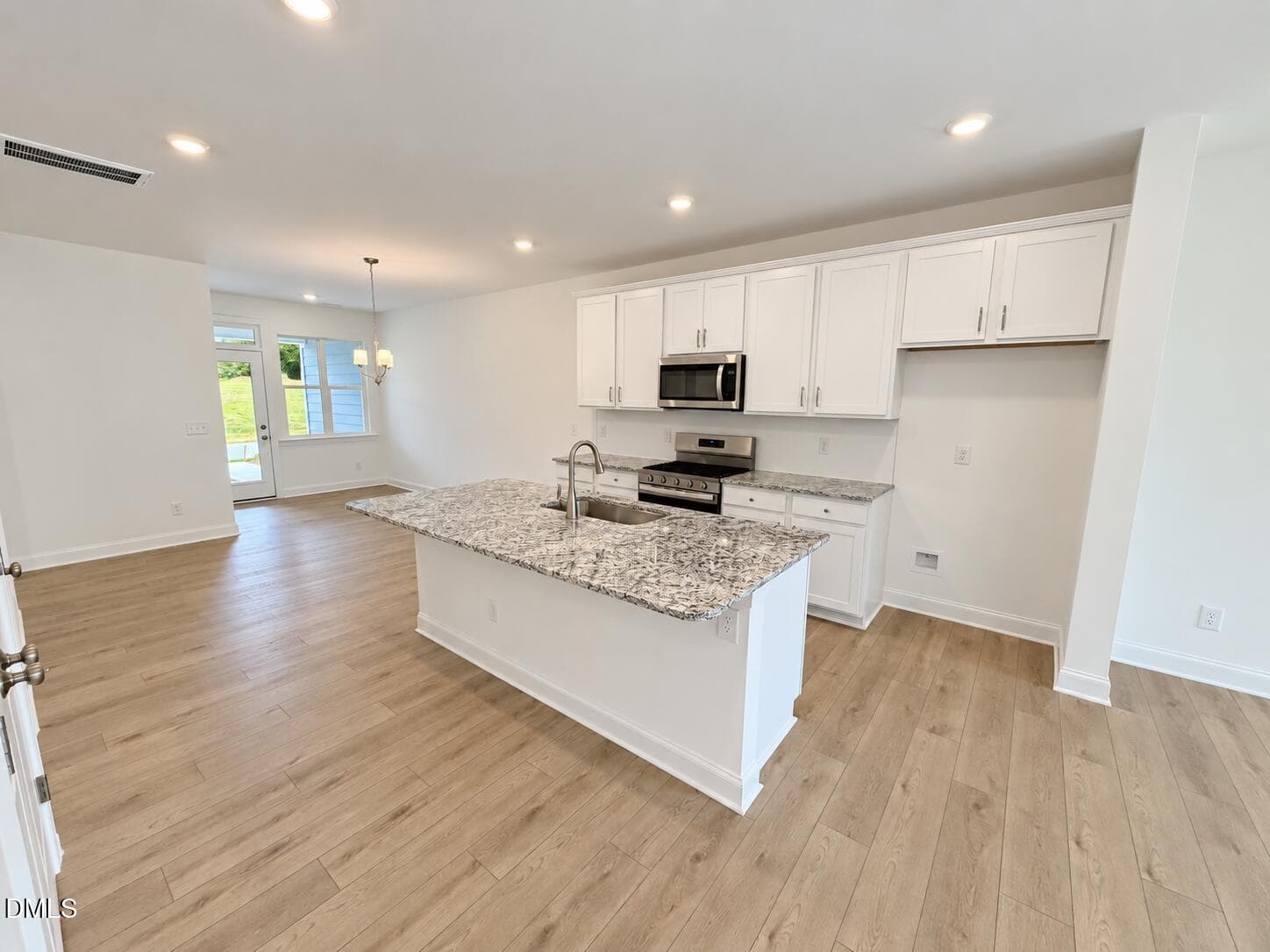 view from Kitchen - 508 Traditions Grande Boulevard, Wake Forest, NC 27587