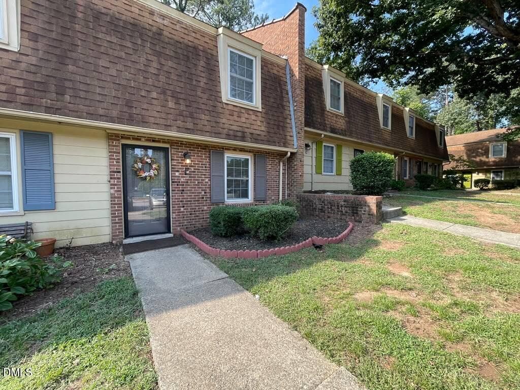 Front View - Side - 4703 Blue Bird Court F, Raleigh, NC 27606, Raleigh