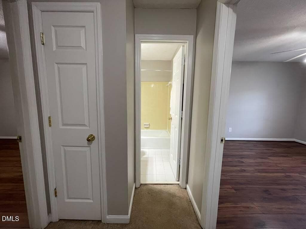 Bathroom Upstairs Entrance - 4703 Blue Bird Court F, Raleigh, NC 27606, Raleigh