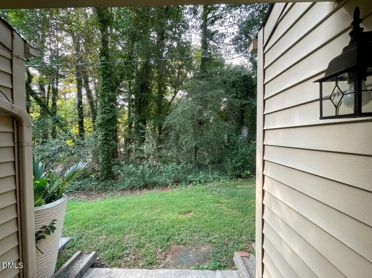 Backyard / Patio - 4703 Blue Bird Court F, Raleigh, NC 27606, Raleigh