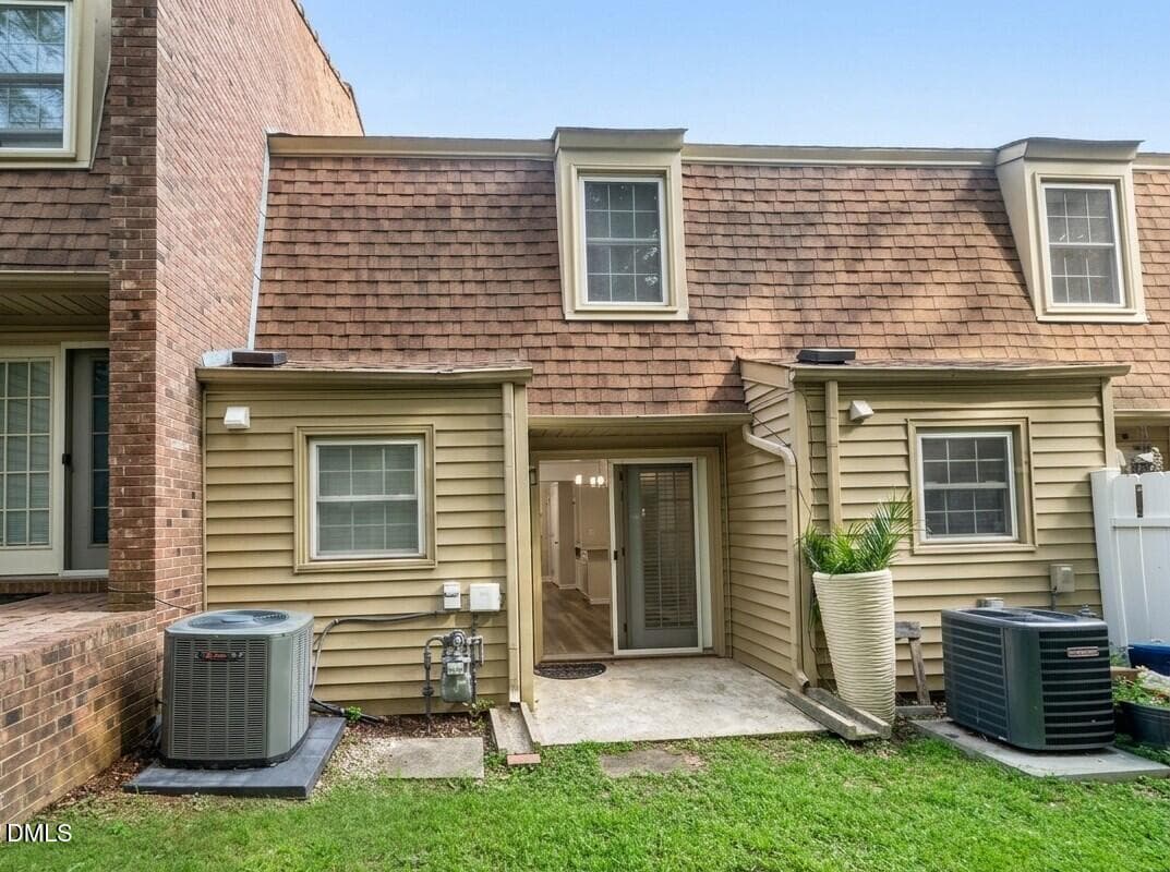 Backyard / Patio - 4703 Blue Bird Court F, Raleigh, NC 27606, Raleigh