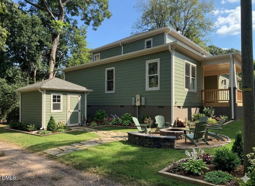 Back yard 3 - 504 Tilden Street, Raleigh, NC 27605